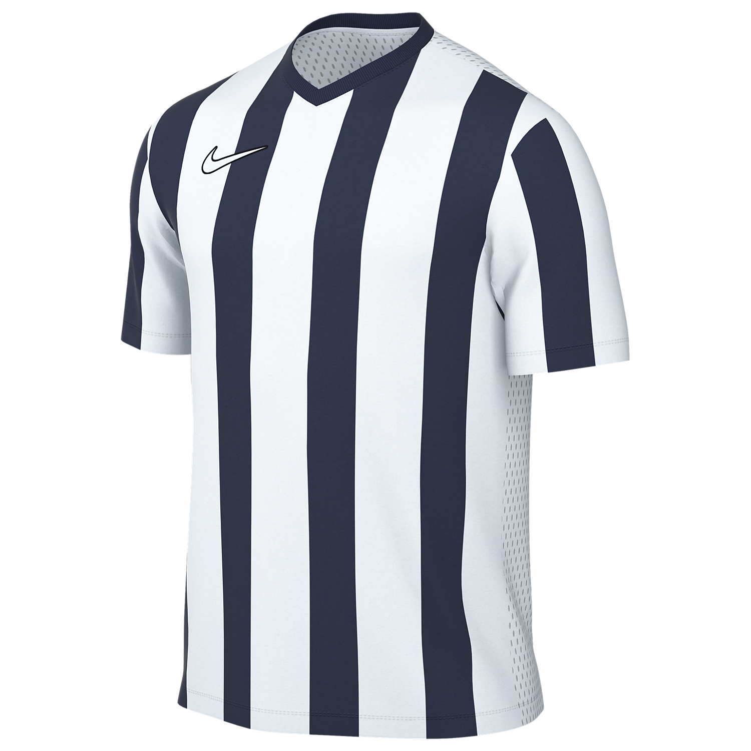 Nike Dri-FIT Striped Division V Jersey - White/Navy FZ9337-105