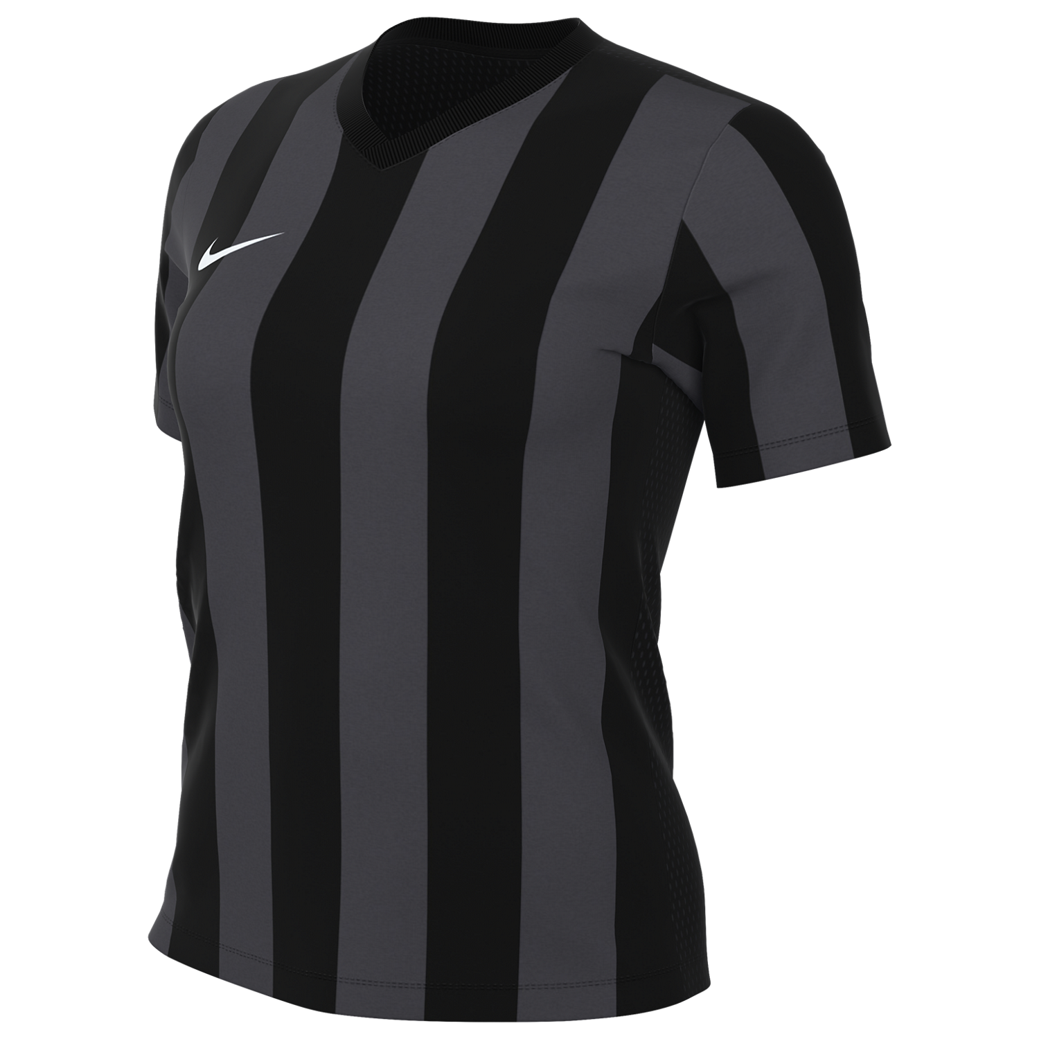 Nike Women's Dri-FIT Striped Division V Jersey - Black/Anthracite FZ9339-010