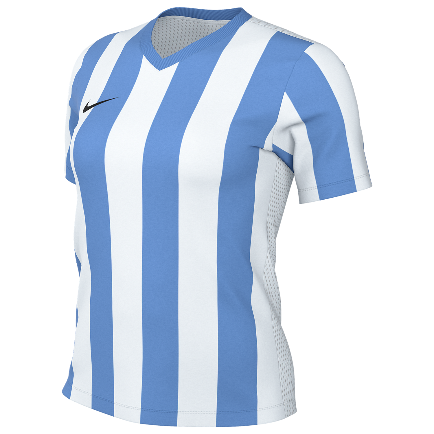 Nike Women's Dri-FIT Striped Division V Jersey - White/Valor Blue FZ9339-102