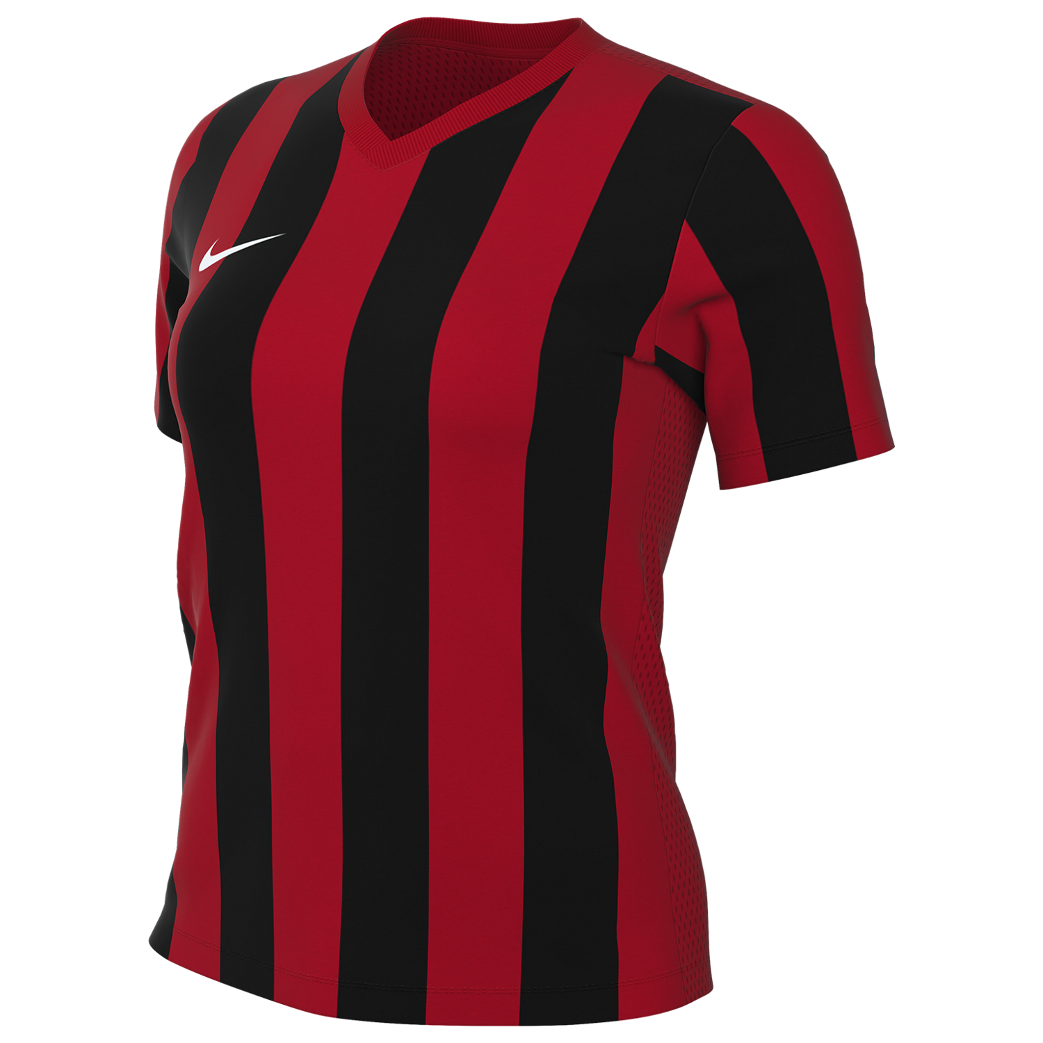 Nike Women's Dri-FIT Striped Division V Jersey - Red/Black FZ9339-657