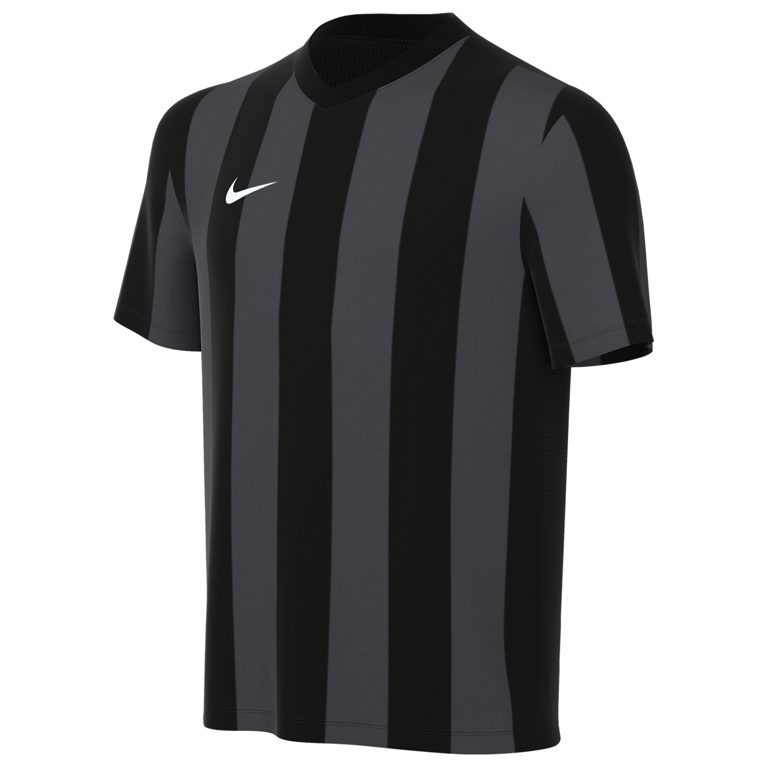 Nike Youth Dri-FIT Striped Division V Jersey - Black/Anthracite FZ9341-010