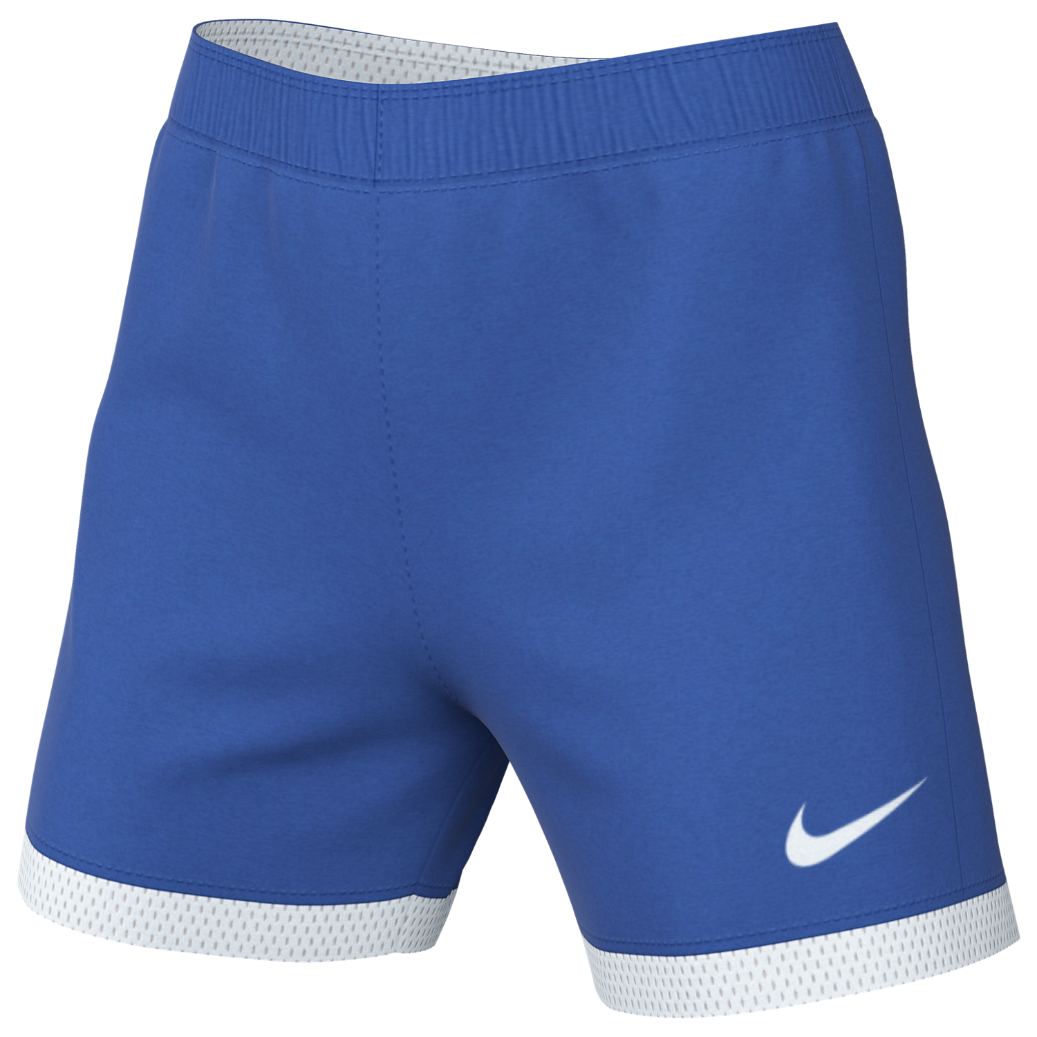 blue and white nike elite shorts