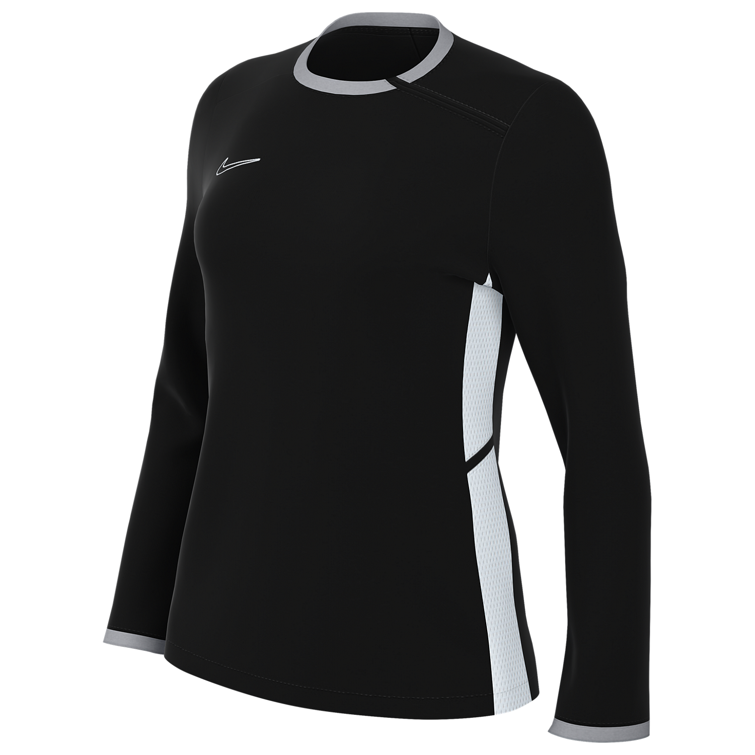 Nike Women's Dri-FIT Academy 25 Crew Top - Black FZ9764-010