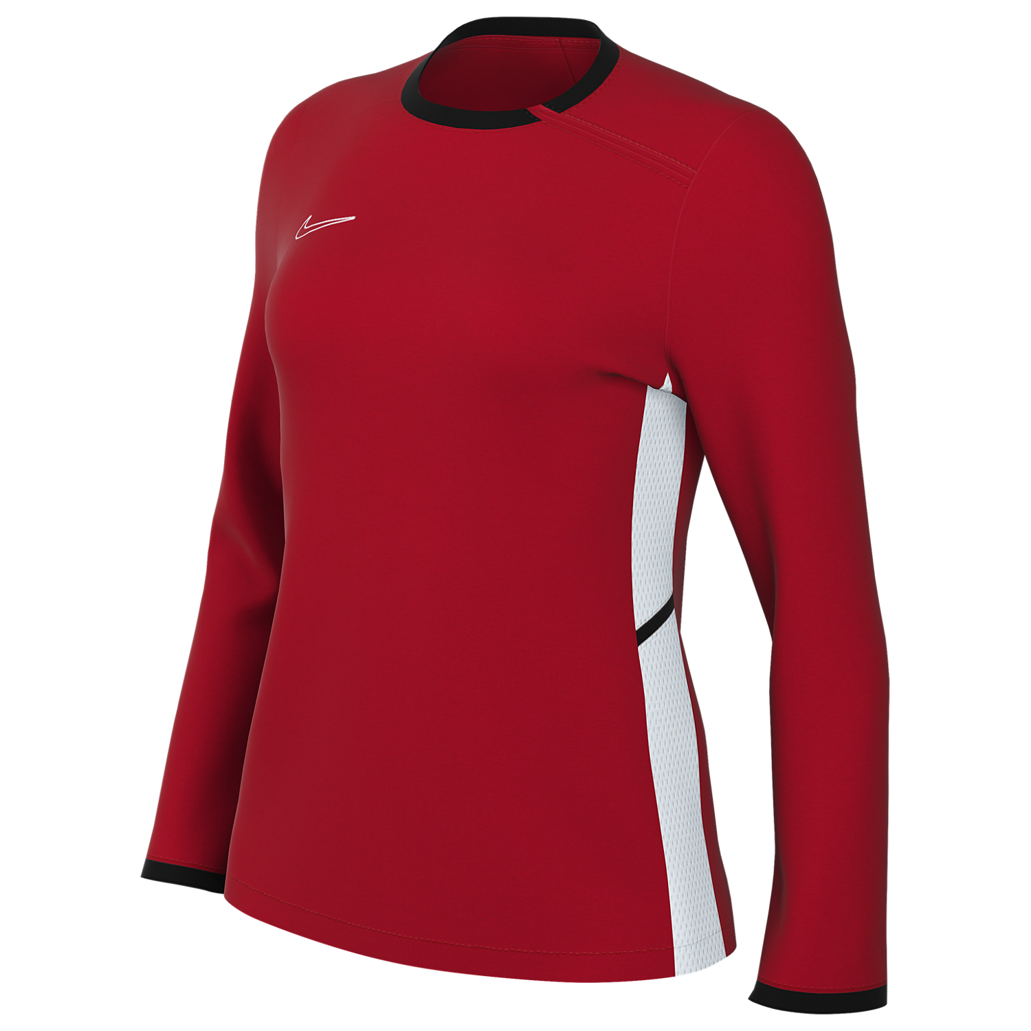 Nike Women's Dri-FIT Academy 25 Crew Top - Red FZ9764-657