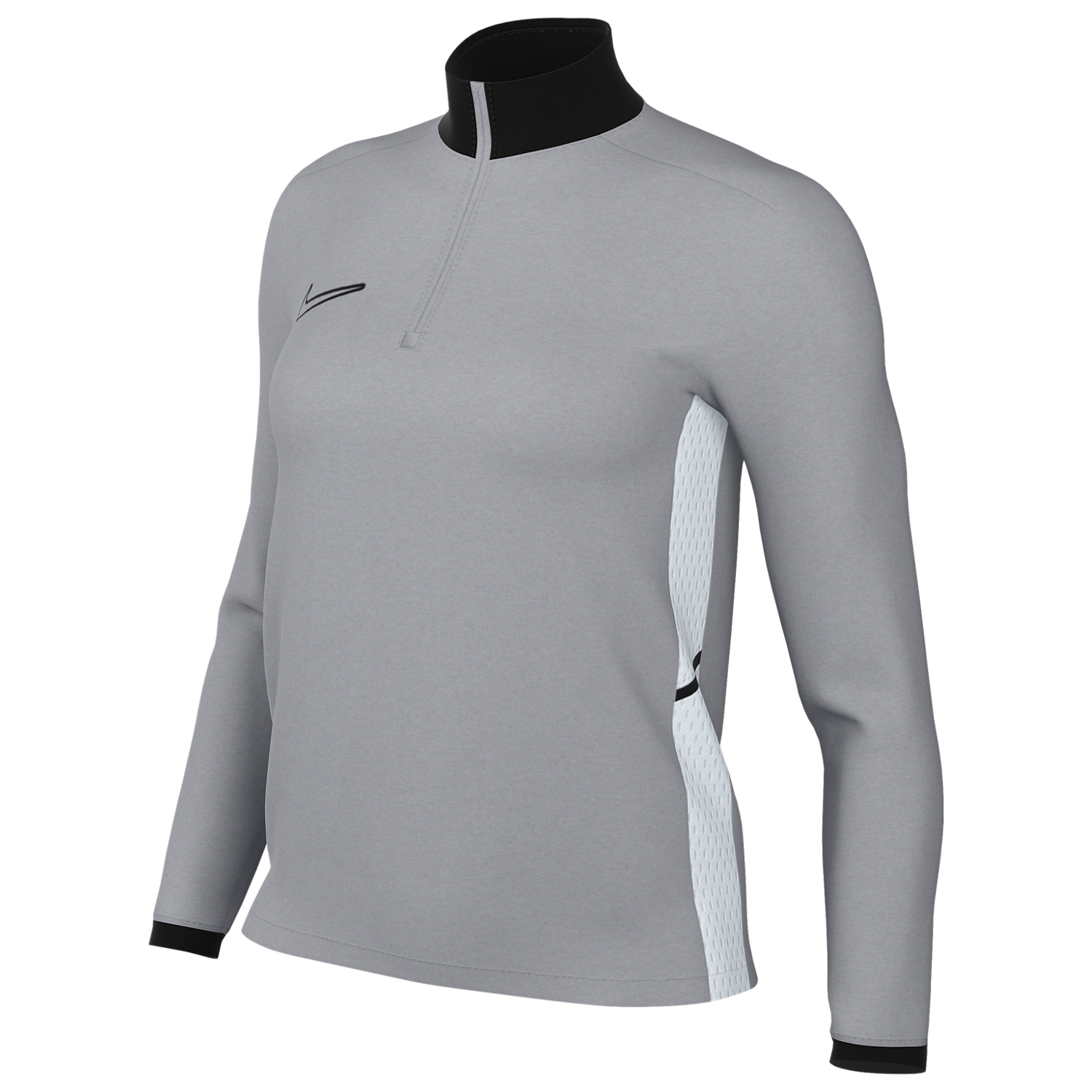 Nike Women's Dri-FIT Academy 25 Drill Top - Grey FZ9770-012