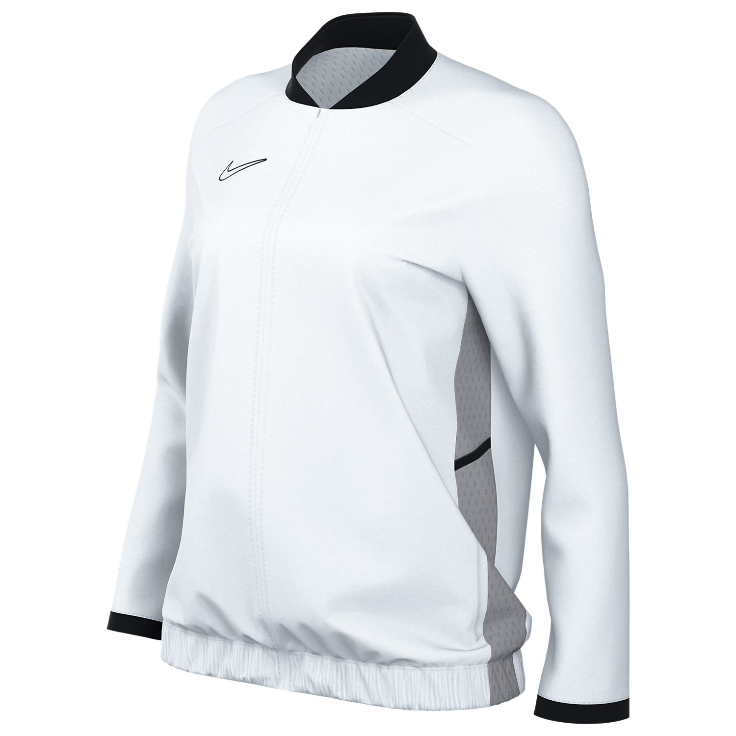 Nike Women's Dri-FIT Academy 25 Track Jacket - White Nike Women's Dri-FIT Academy 25 Track Jacket - White