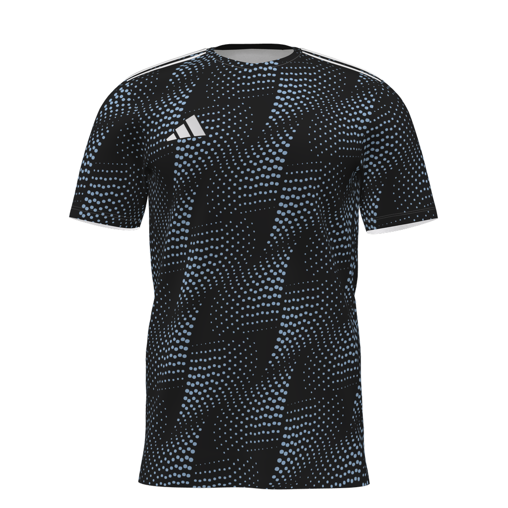 adidas AFC ADULT Custom Graphic 25 Jersey - Black