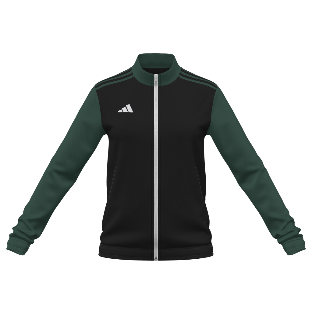 Adidas Women's Entrada 22 Custom Jacket VE - Black/Green