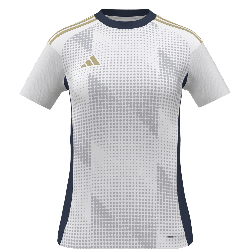 adidas EAFC WOMENS Custom Tiro 25 Competition Match Jersey - White