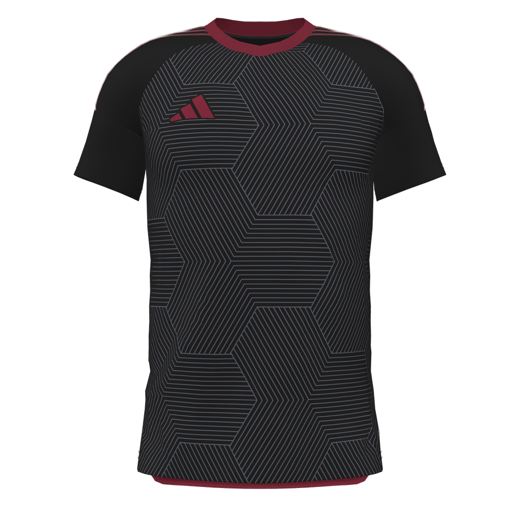 adidas ADULT Clippers FC Custom Competition 25 Jersey - Black
