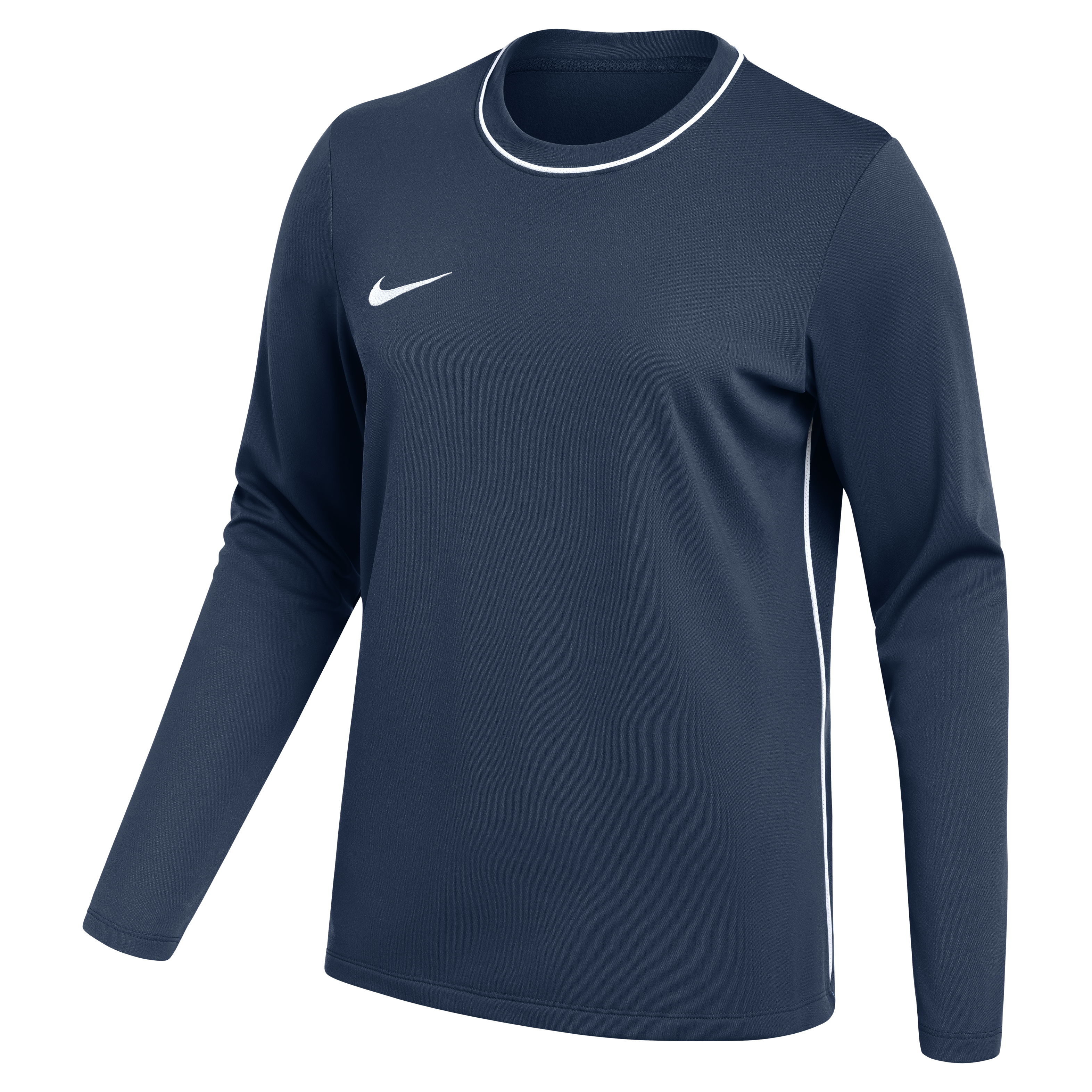 Nike Women's Dri-Fit Park 26 Crew Top - Midnight Navy - front