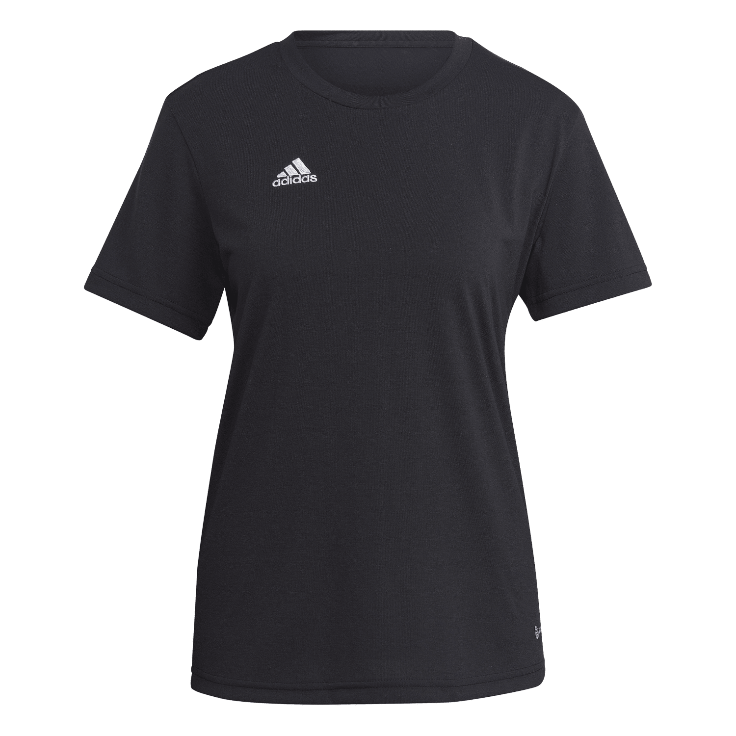 adidas Women's Entrada 22 Poly T-Shirt - Black HN5907