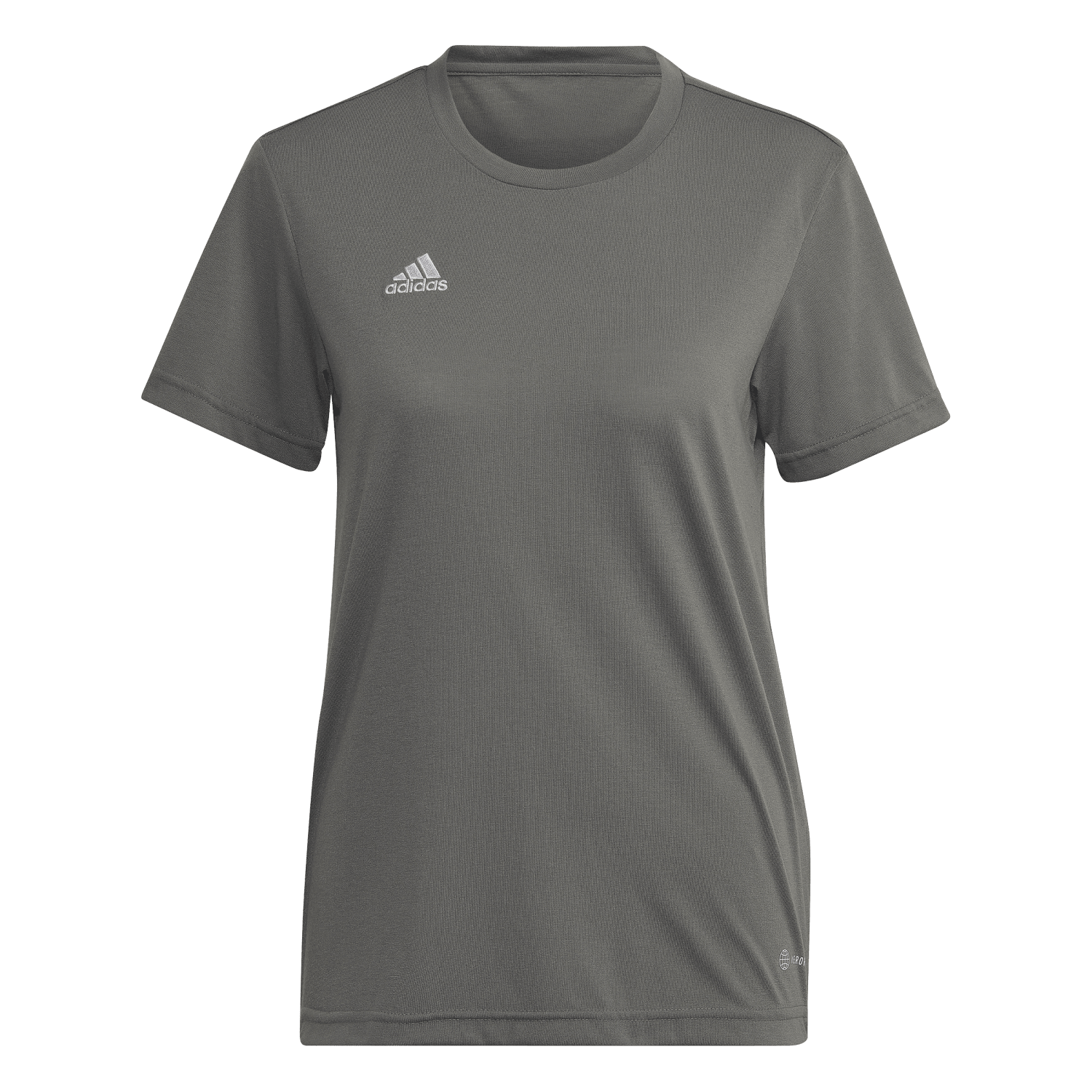 adidas Women's Entrada 22 Poly T-Shirt - Grey HN5912
