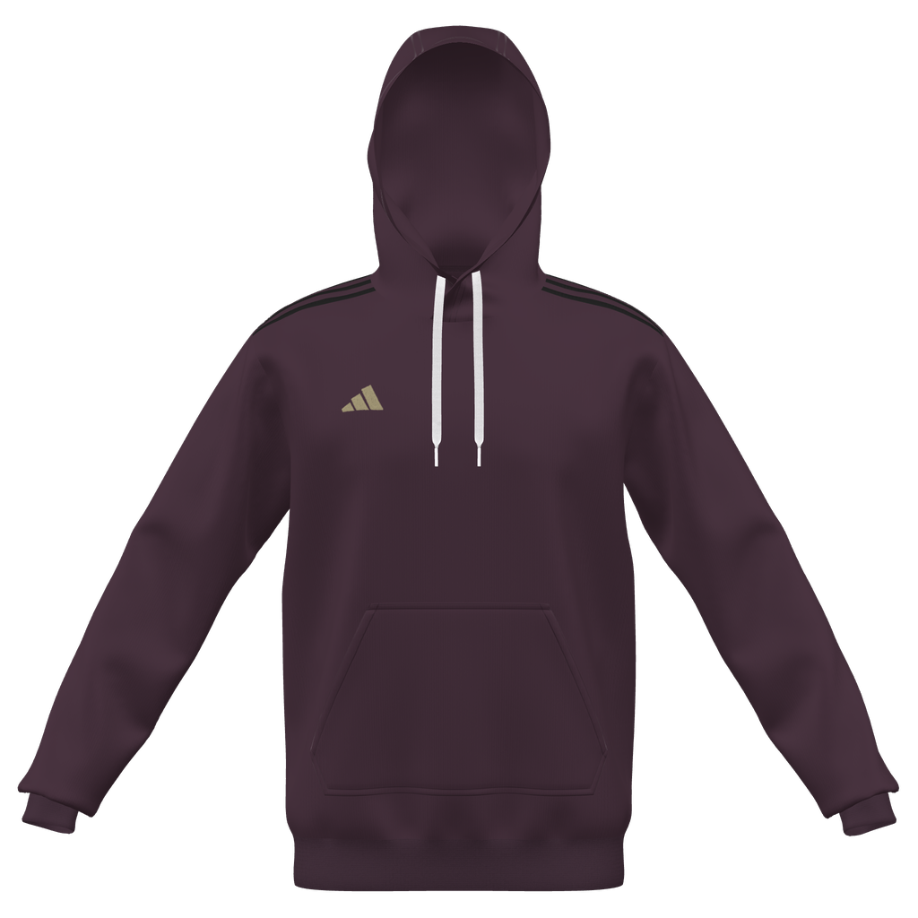 adidas Entrada 22 Custom Hoodie Liv Fusion- Maroon