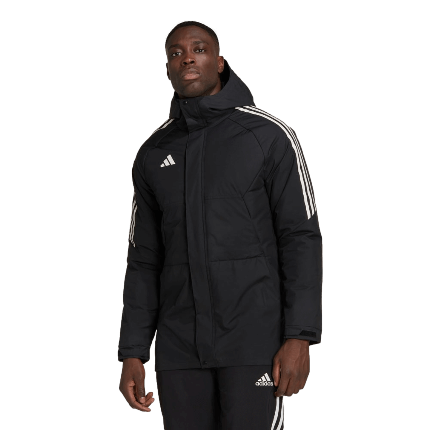 Adidas Condivo 22 Stadium Parka Jacket - Black HT2538