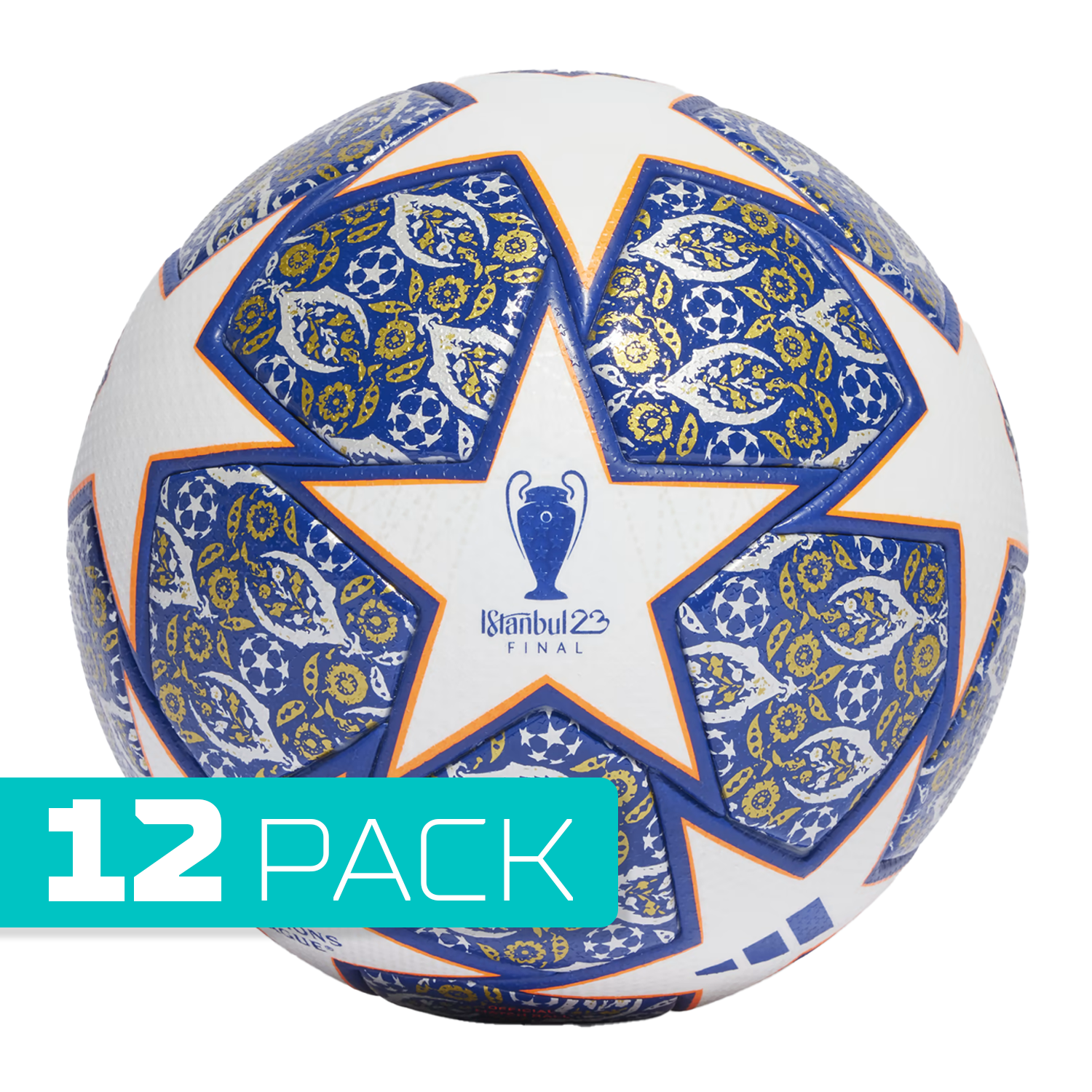 adidas UCL Istanbul Pro Match Ball - Size 5 (12 Pack)