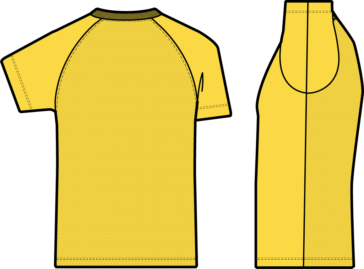 Nike Youth Dri-Fit Park VIII Jersey - Tour Yellow - back