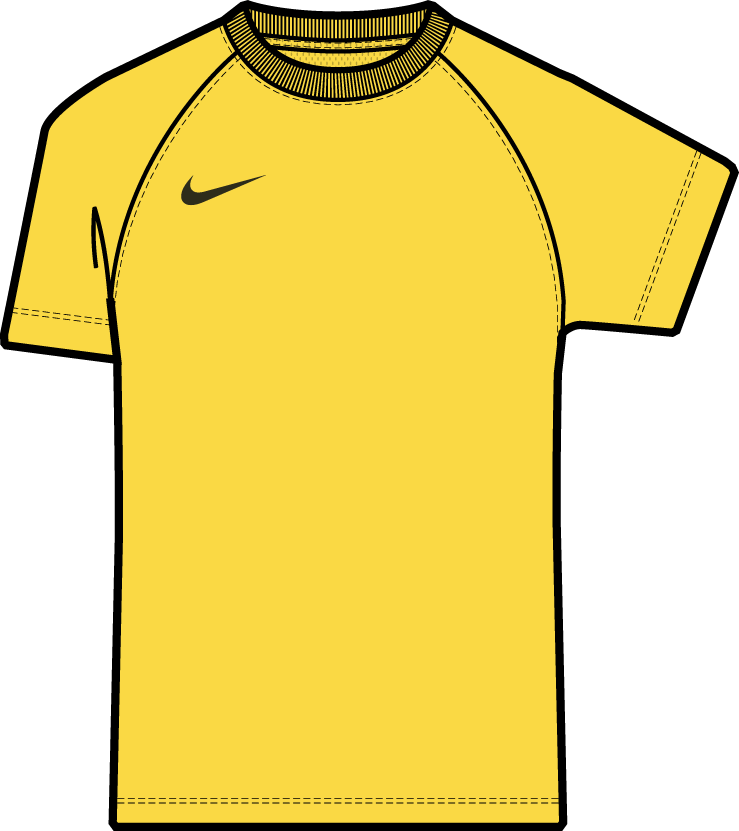 Nike Youth Dri-Fit Park VIII Jersey - Tour Yellow - front