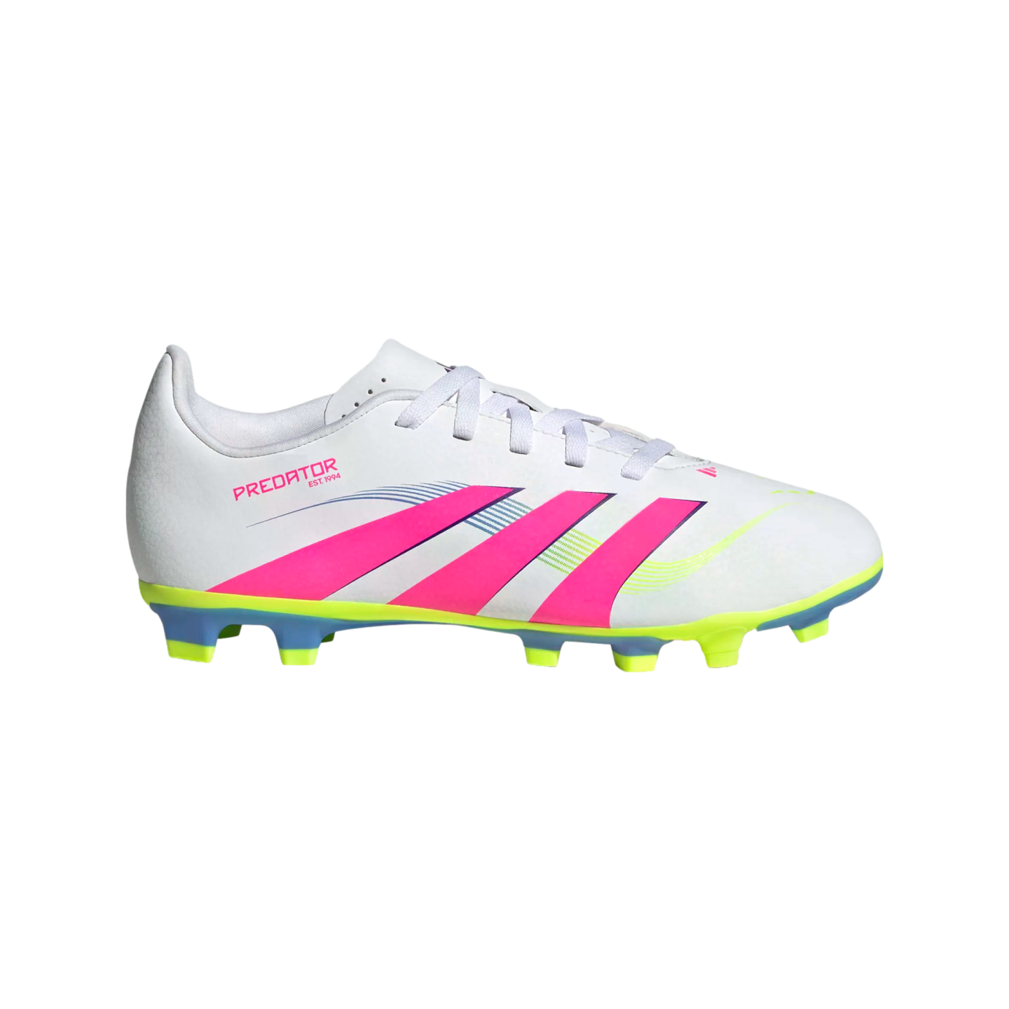 adidas Predator Club Youth Firm Ground Cleats Soccer ID3810 White 4.5 adidas Predator Club Youth Firm Ground Cleats Soccer ID3810 White 4.5