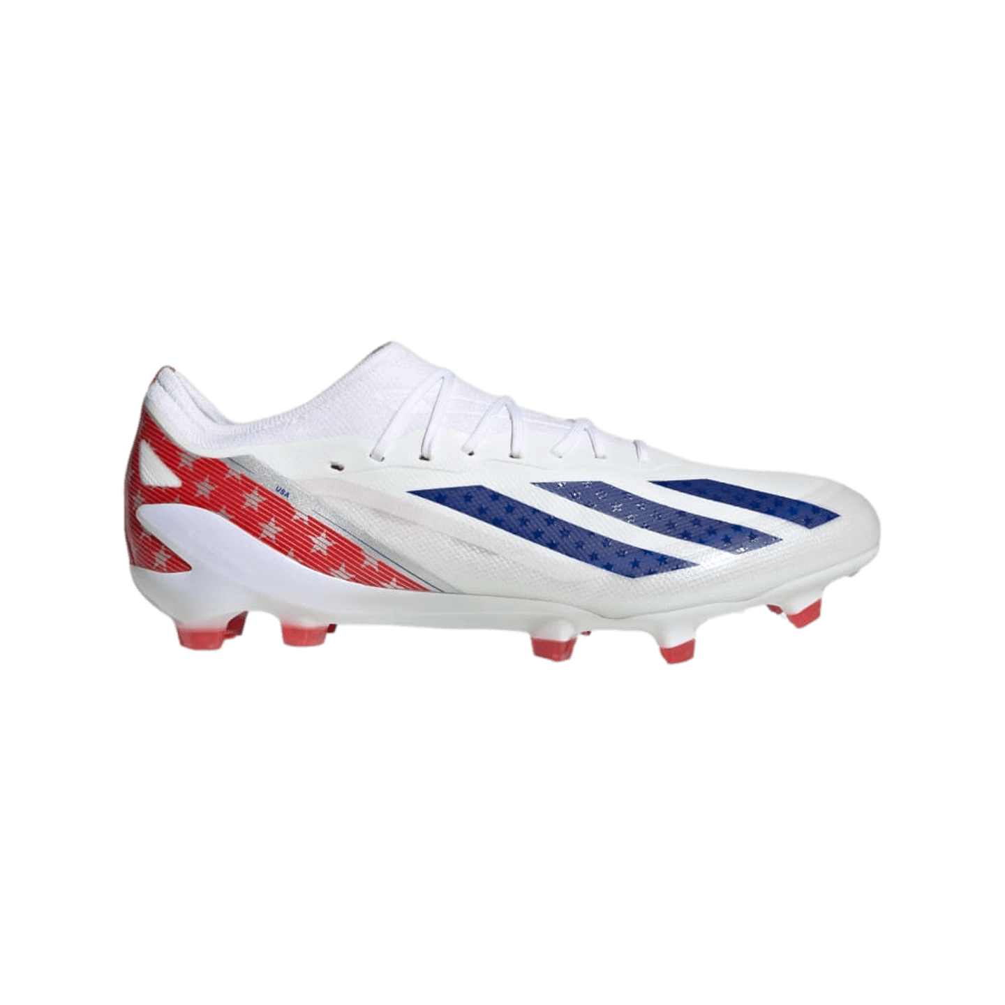 Adidas X Crazyfast.1 USA Firm Ground Cleats Soccer IG0664 White Adidas X Crazyfast.1 USA Firm Ground Cleats Soccer IG0664 White