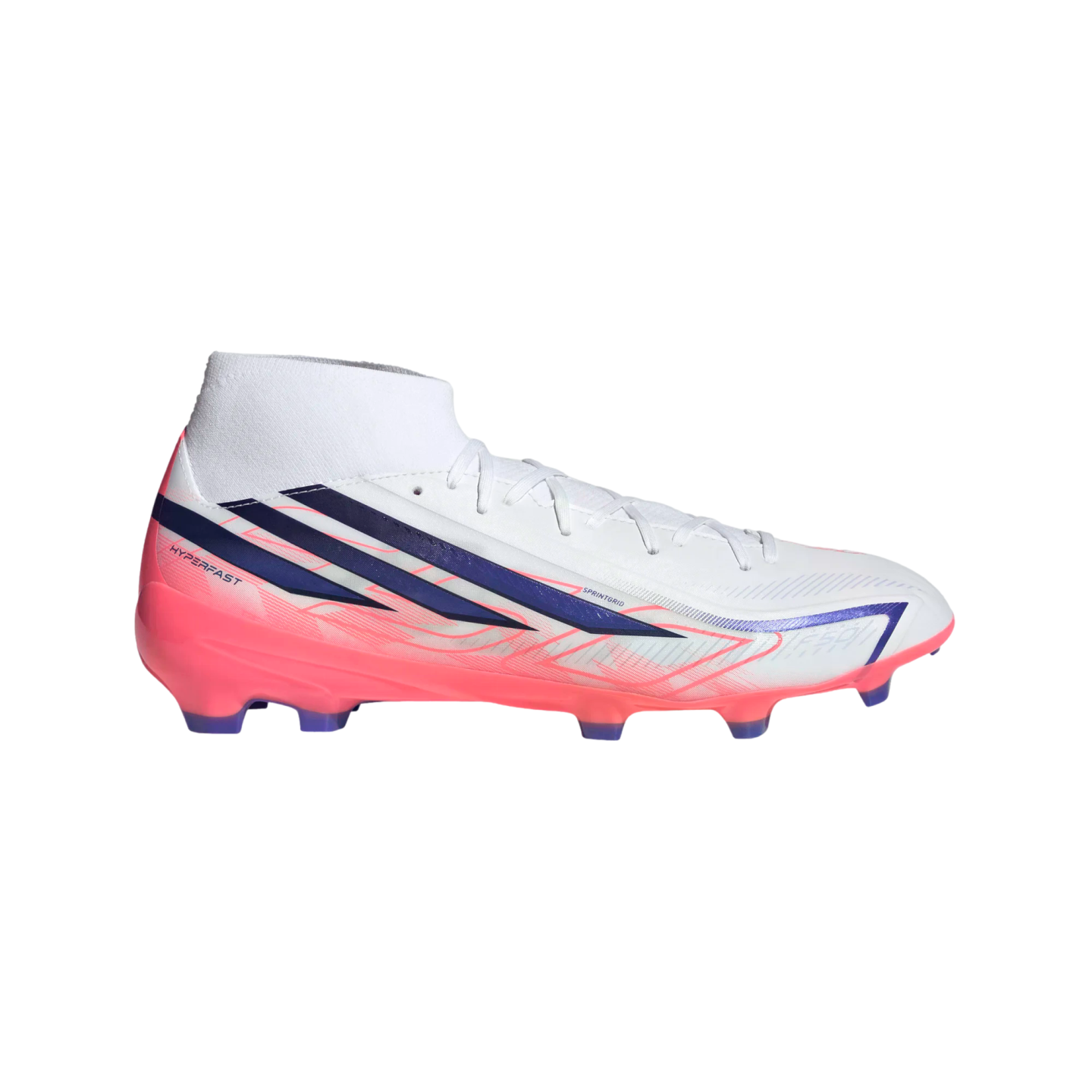 Adidas F50 Hyperfast League Mid Firm Ground Cleats