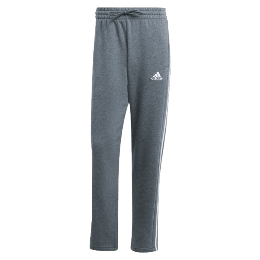 Adidas Essentials 3Stripes Open Hem Fleece Pants