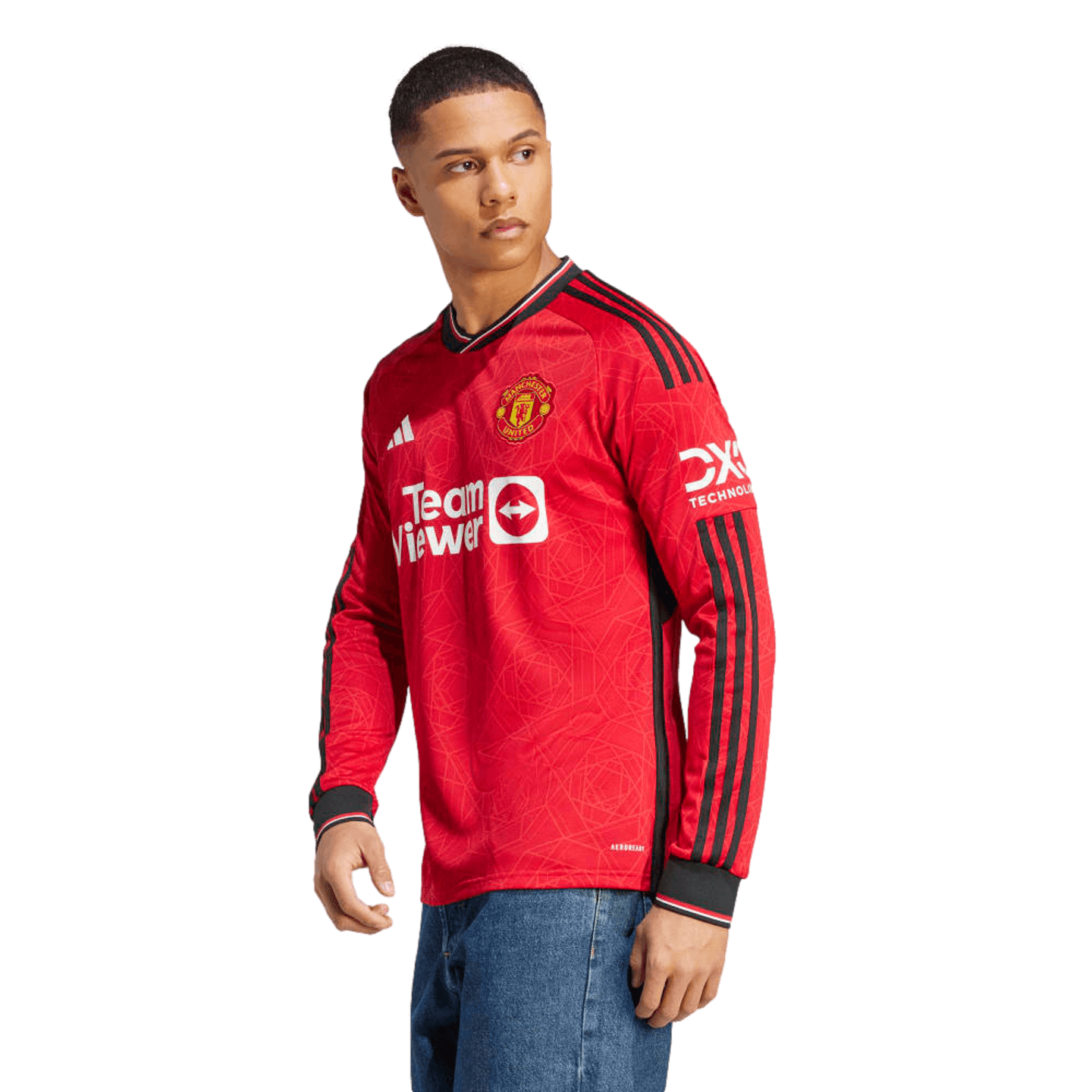 Adidas Manchester United 23/24 Long Sleeve Home Jersey IP1729
