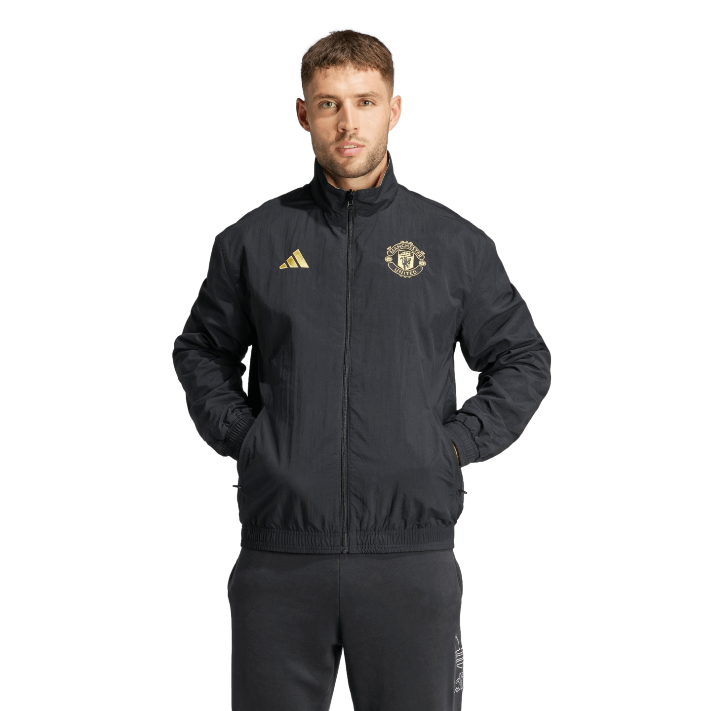 Adidas Manchester United Stone Roses Anthem Jacket IP9186