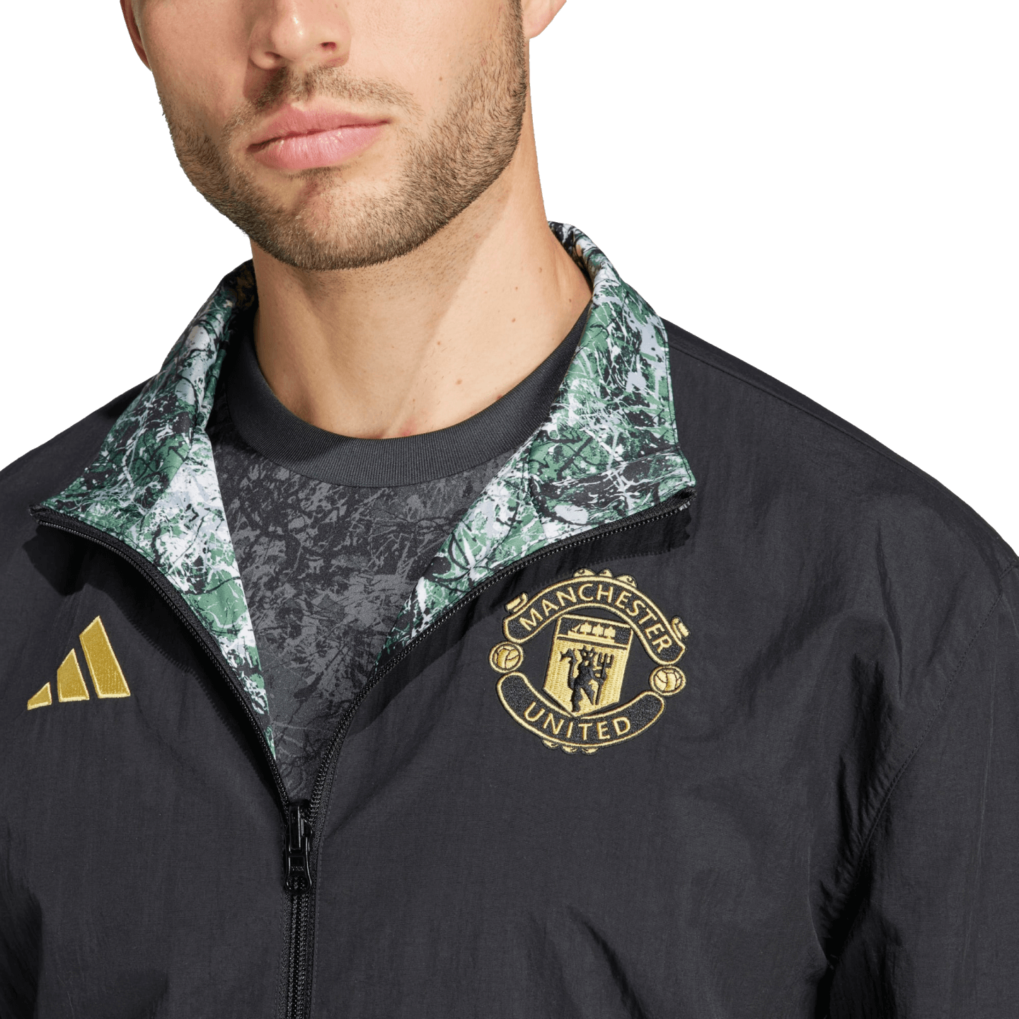 Adidas Manchester United Stone Roses Anthem Jacket IP9186