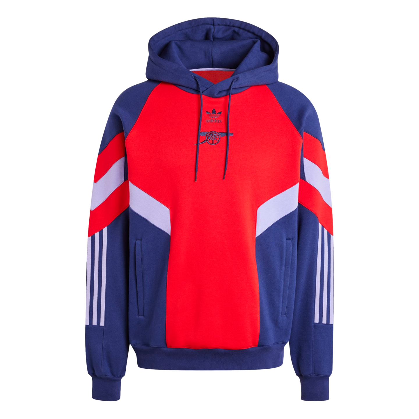 Adidas originals navy hoodie sales