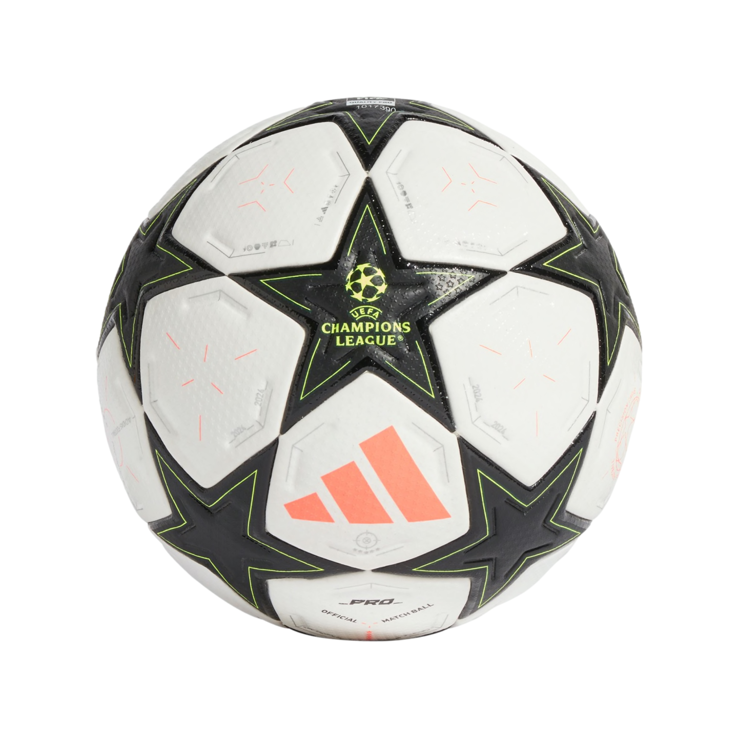 サッカーボール adidas Champions League PRO MATCHBALL Adidas UEFA Champions League Pro Match Ball Soccer IS7438 White