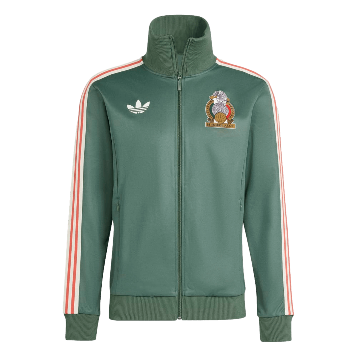 Adidas Mexico Beckenbauer Track Top Jacket Soccer IU2175 Green