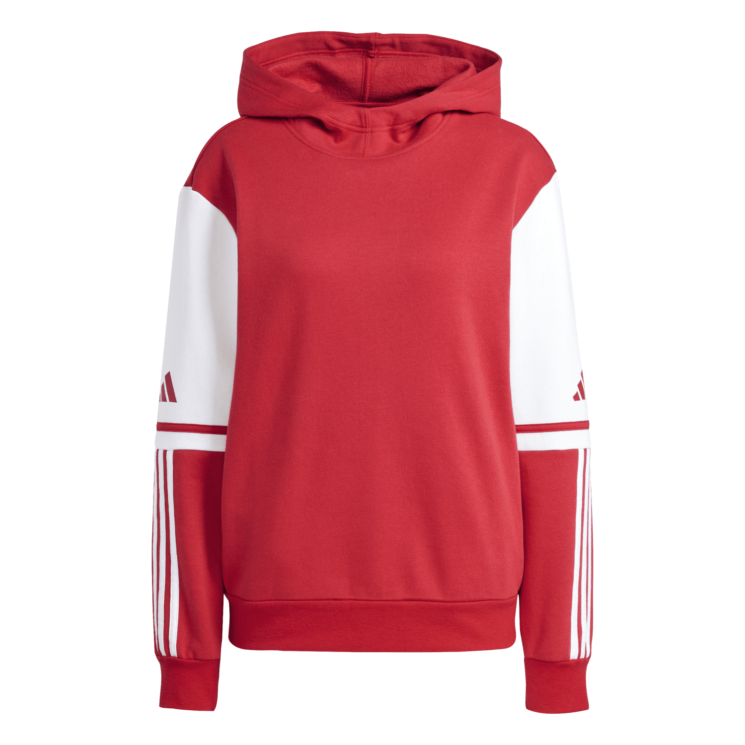 adidas Women's Squadra 25 Sweat Hoodie - Red JD3008