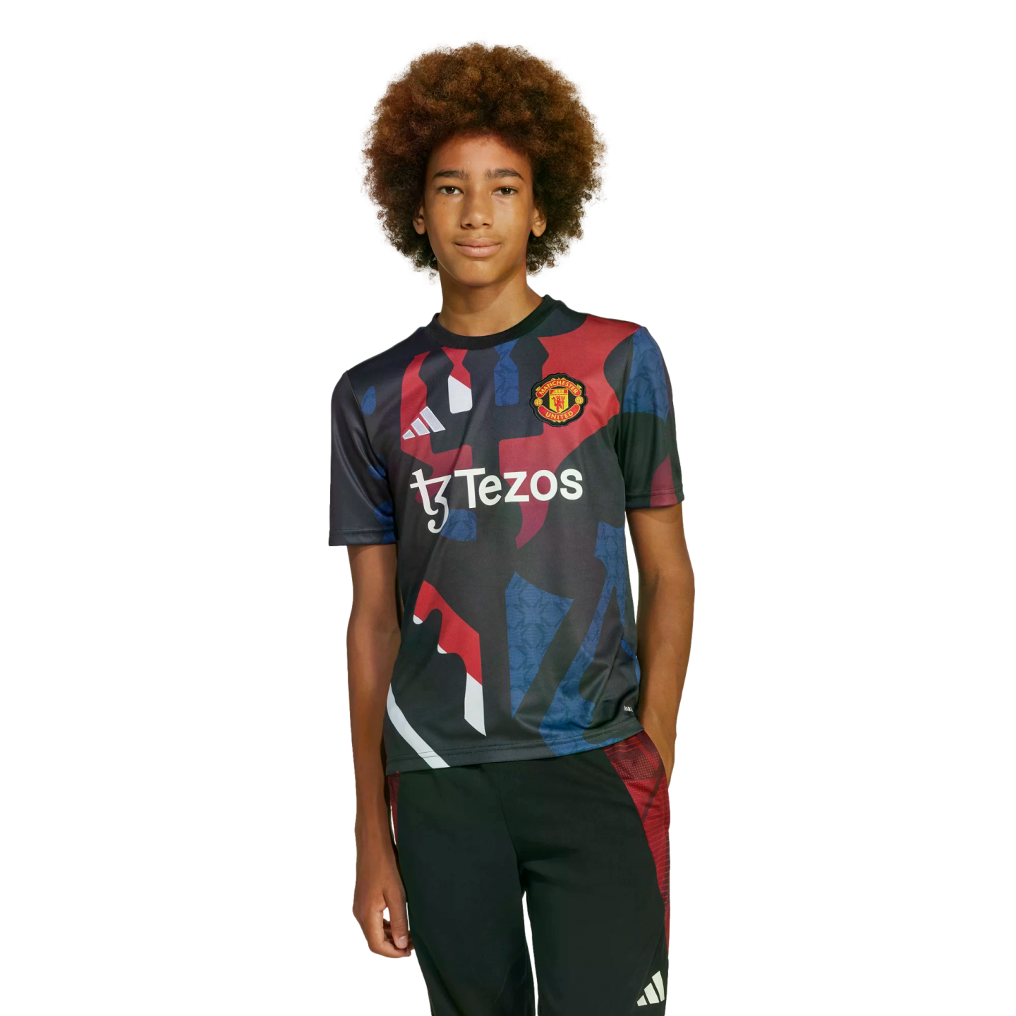 Adidas Manchester United Youth Pre-Match Jersey JD7146