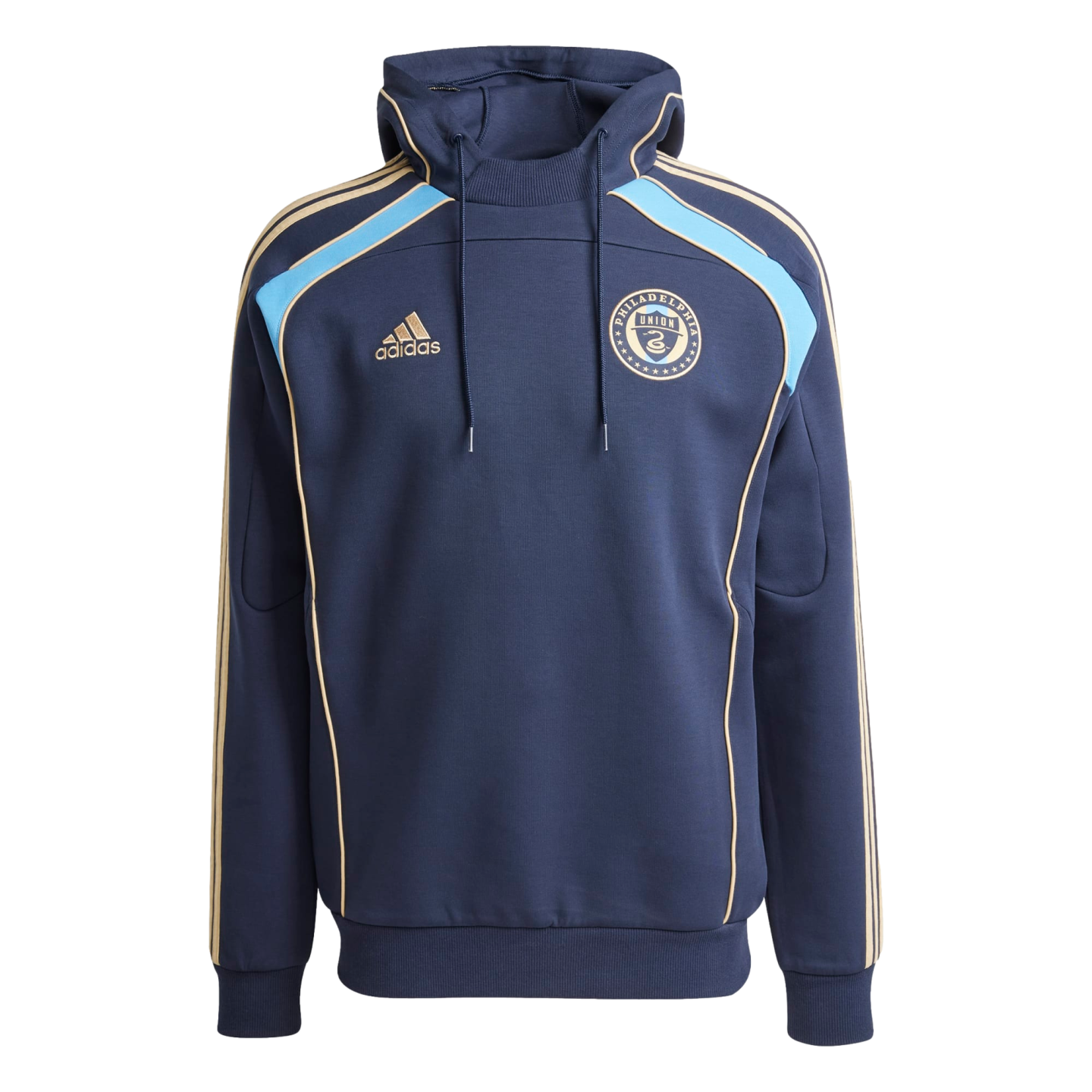 Adidas Philadelphia Union UBP Travel Hoodie Soccer JE5522 Adidas Philadelphia Union UBP Travel Hoodie Soccer JE5522