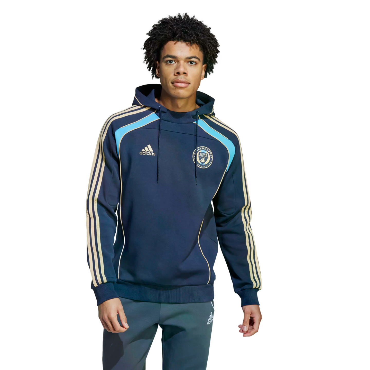 Adidas Philadelphia Union Travel Hoodie JE5522