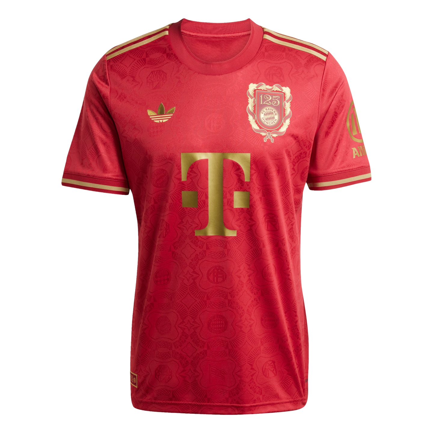 Adidas Bayern Munich 125th Anniversary Jersey Soccer JE6781 Red