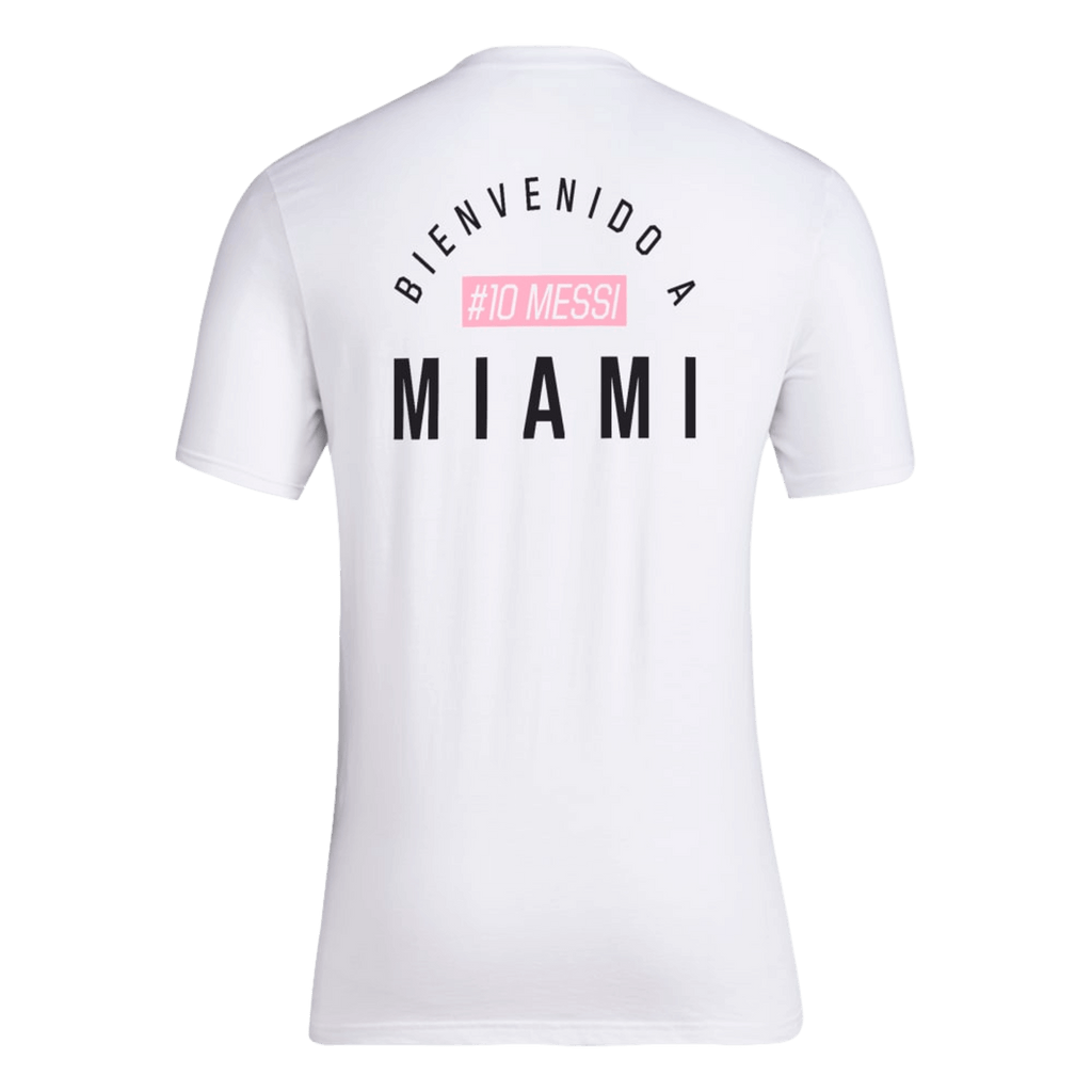 adidas Messi #10 Tee - White