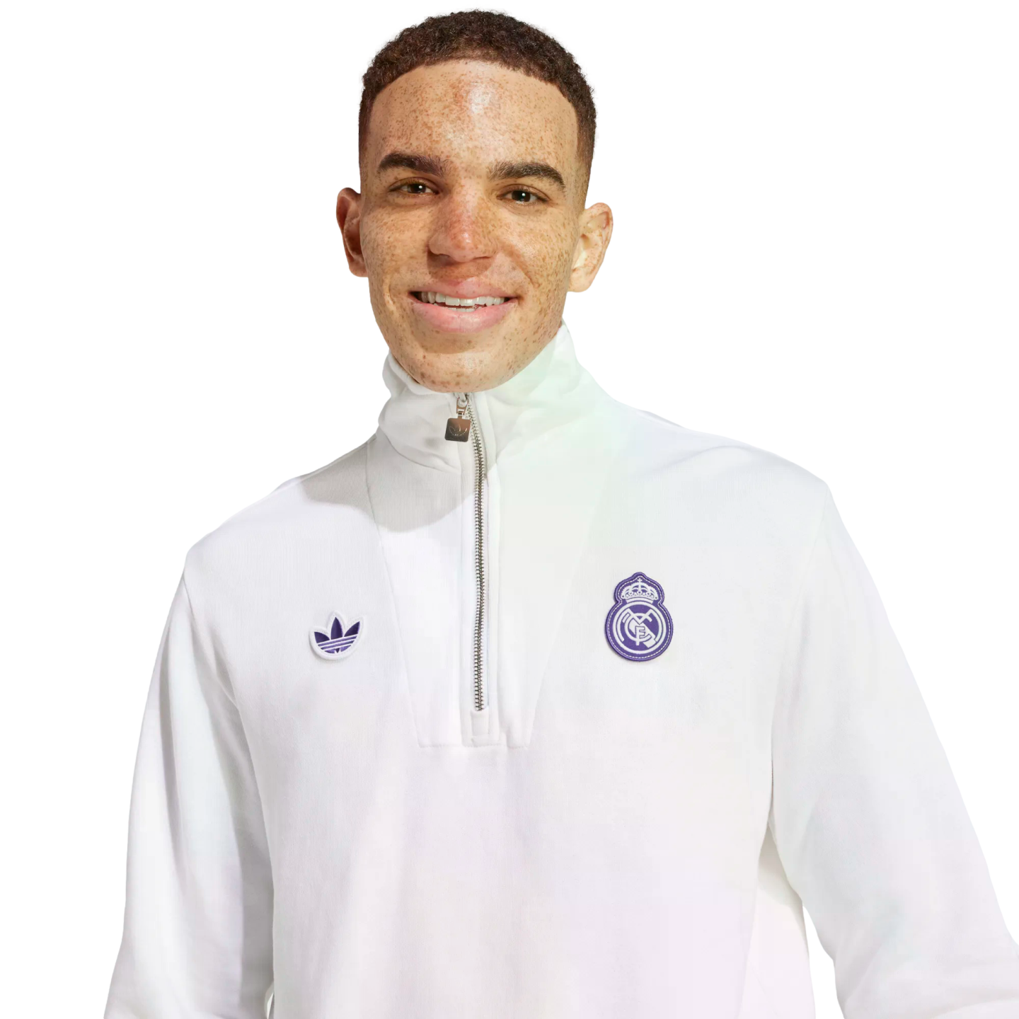 Adidas Real Madrid Icon Half Zip Top JF2574