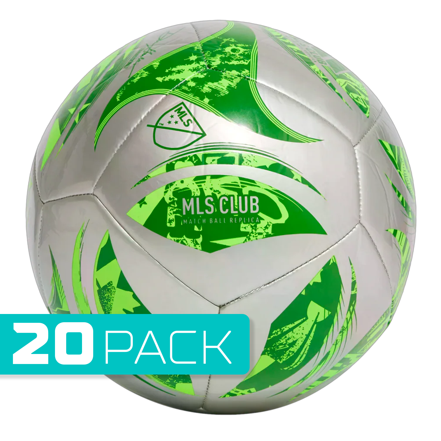 Adidas MLS Club Soccer Ball (20 Pack)
