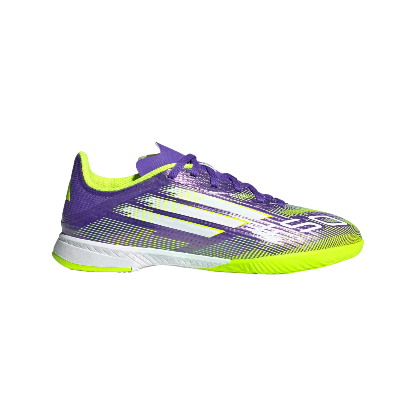 Adidas F50 League Youth Indoor Shoes Soccer JH7750 Purple