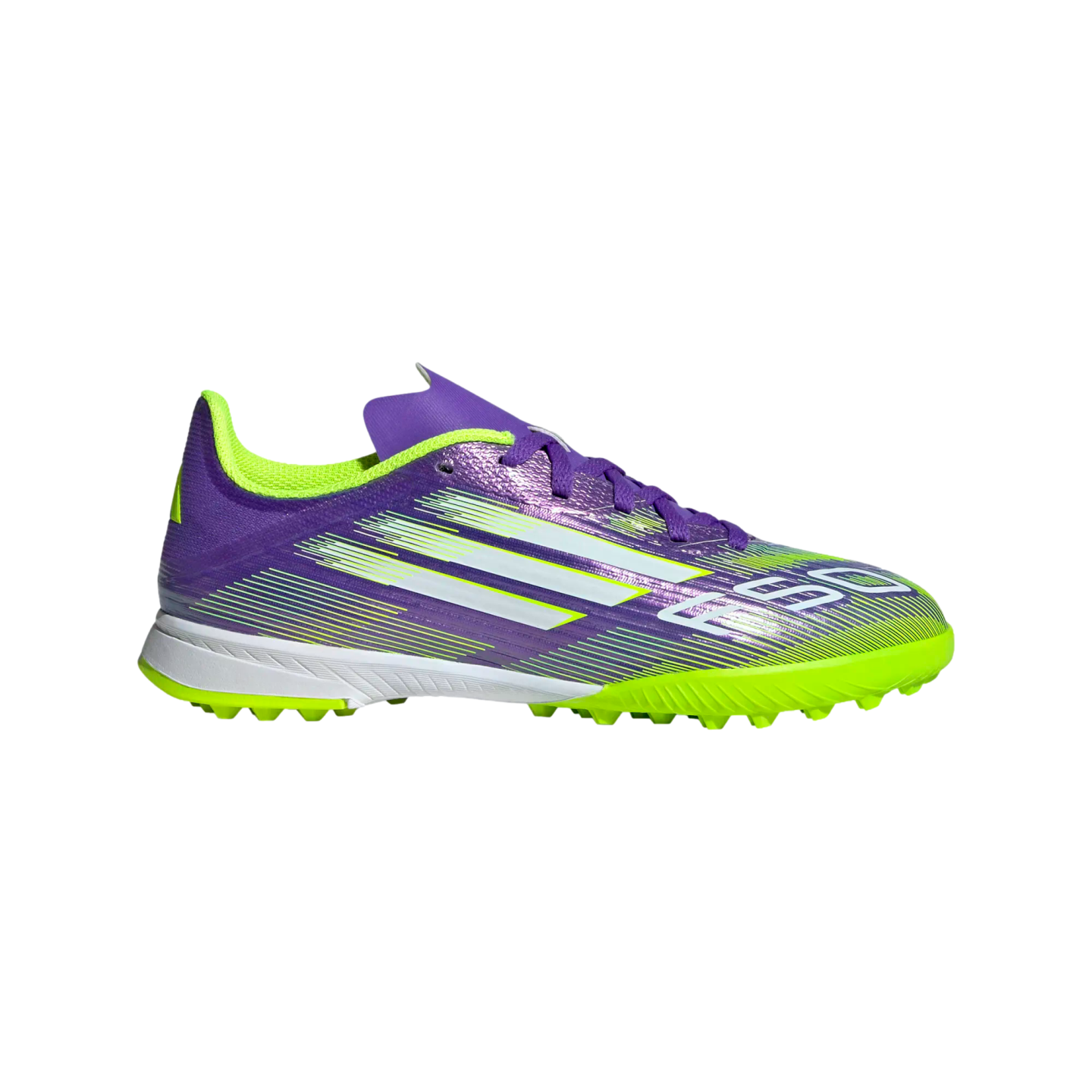 Adidas F50 League Youth Turf Shoes Soccer JI0000 Purple
