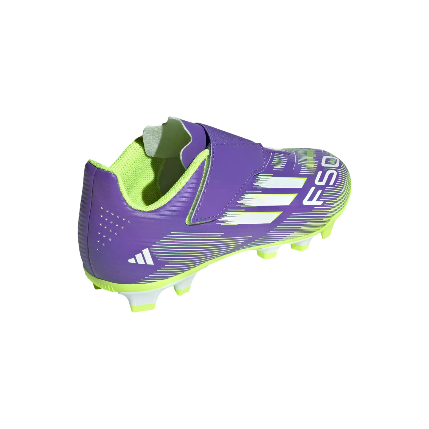 Adidas F50 Club Velcro Youth Firm Ground Cleats JI0036