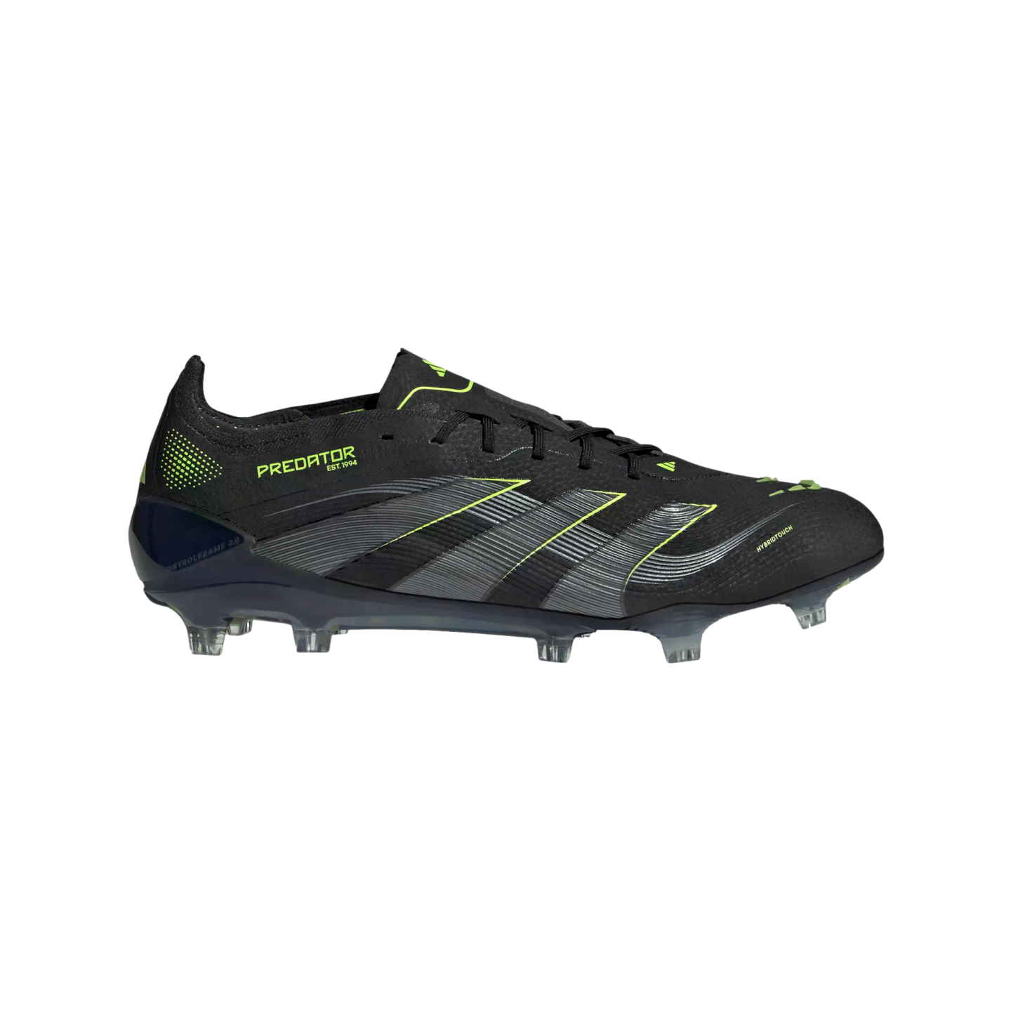adidas Predator サッカーシューズ スパイク 黒/緑 Adidas Predator Elite Firm Ground Cleats Soccer JI1085 Black