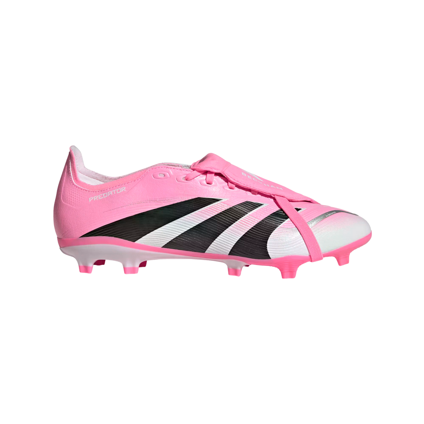  Predator サッカーシューズ ホワイト/ピンク Adidas Predator League Foldover Tongue Firm Ground Cleats Soccer