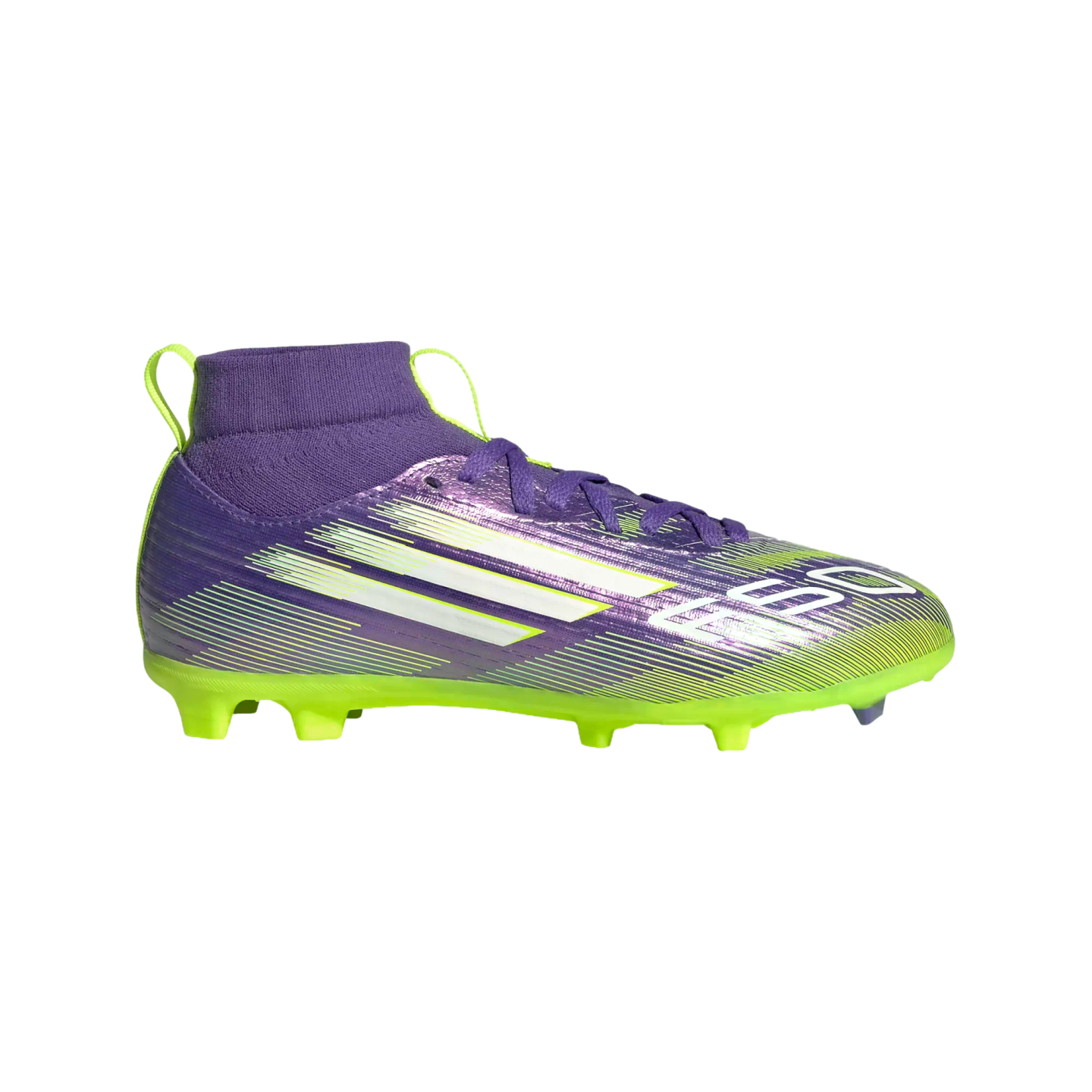 Adidas F50 League Mid Youth Firm Ground Cleats JI3547