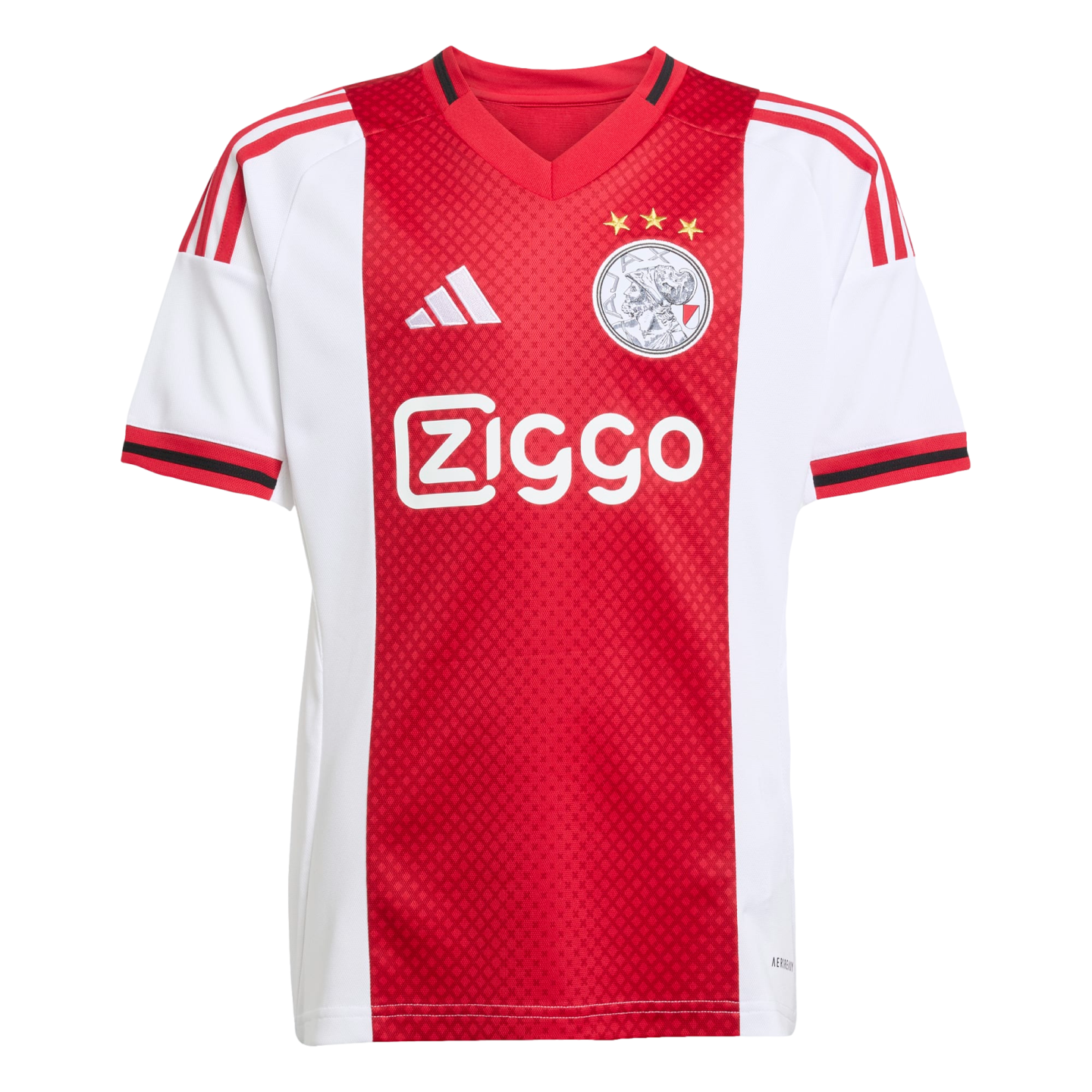 Adidas Ajax 25/26 Youth Home Jersey Soccer JI7217 White