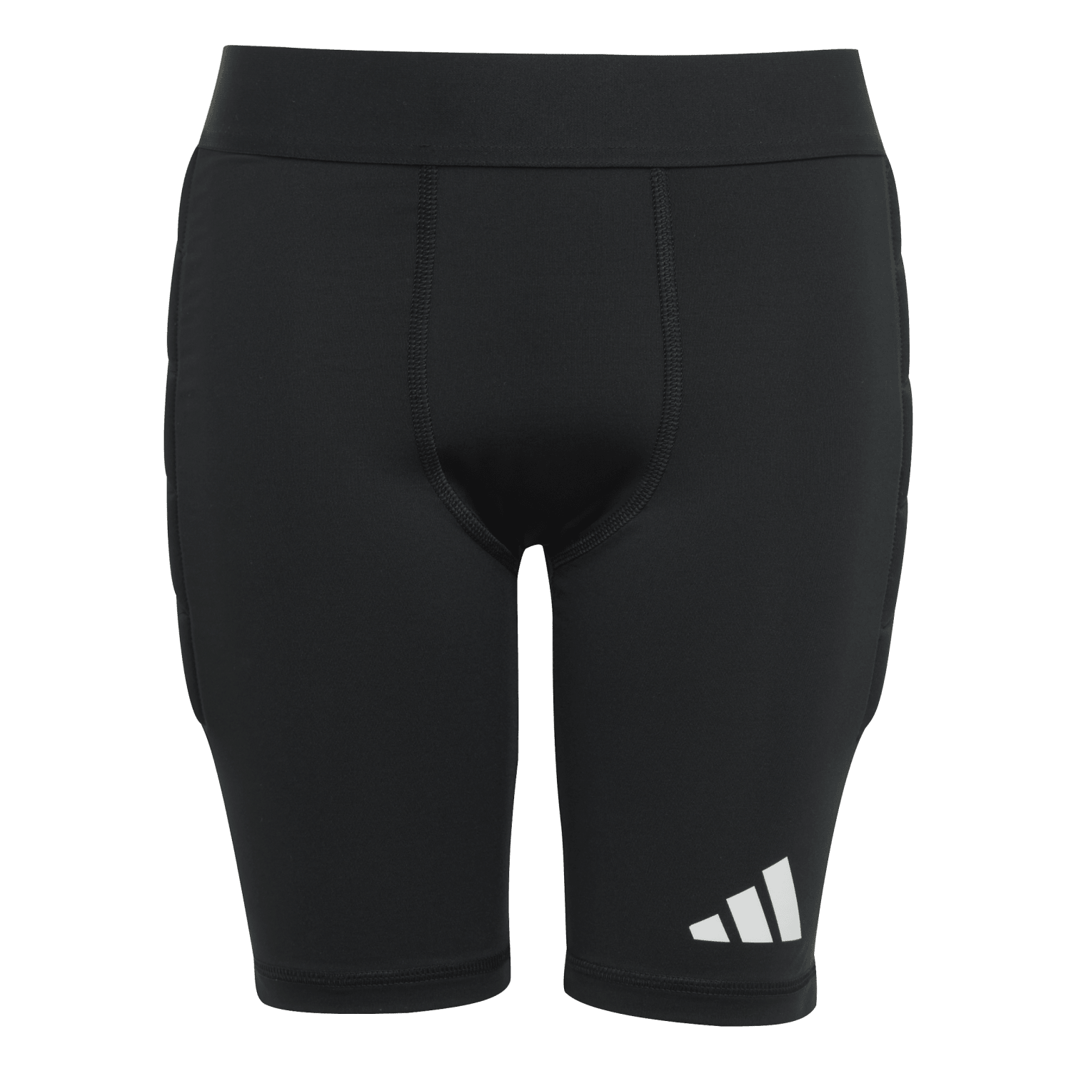 adidas Youth Squadra 25 Goalkeeper Padded Short Leggings - Black JJ1942