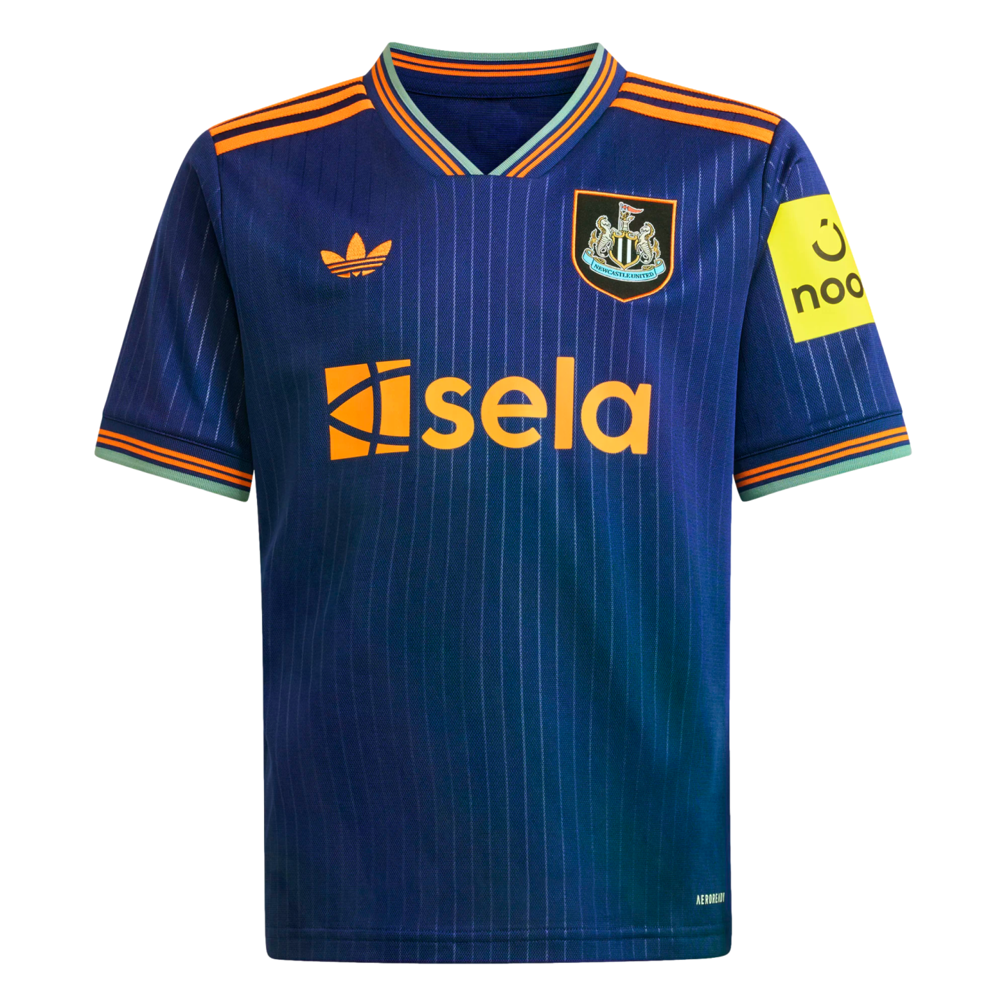 Adidas Newcastle United 25/26 Youth Third Jersey Soccer JJ2228 Blue