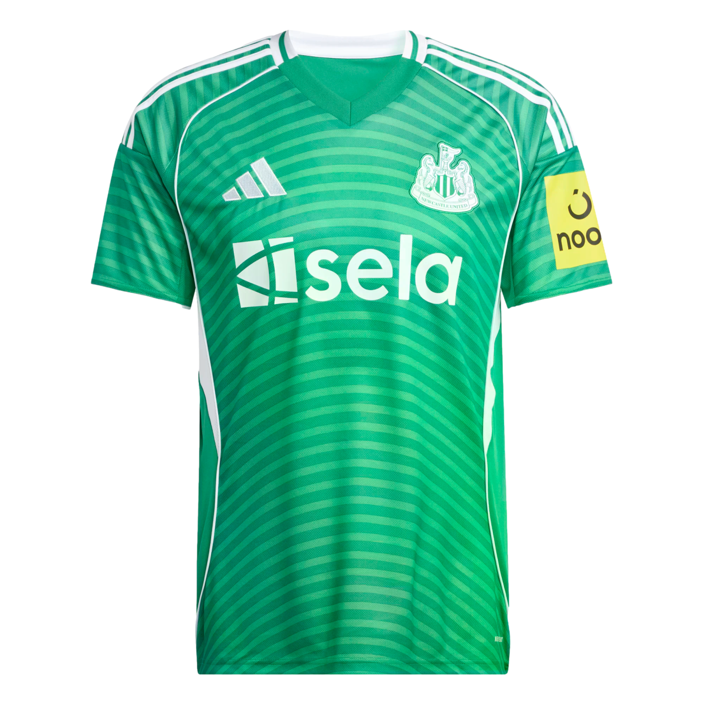 Adidas Newcastle United 25/26 Away Jersey Soccer JJ2245 Green